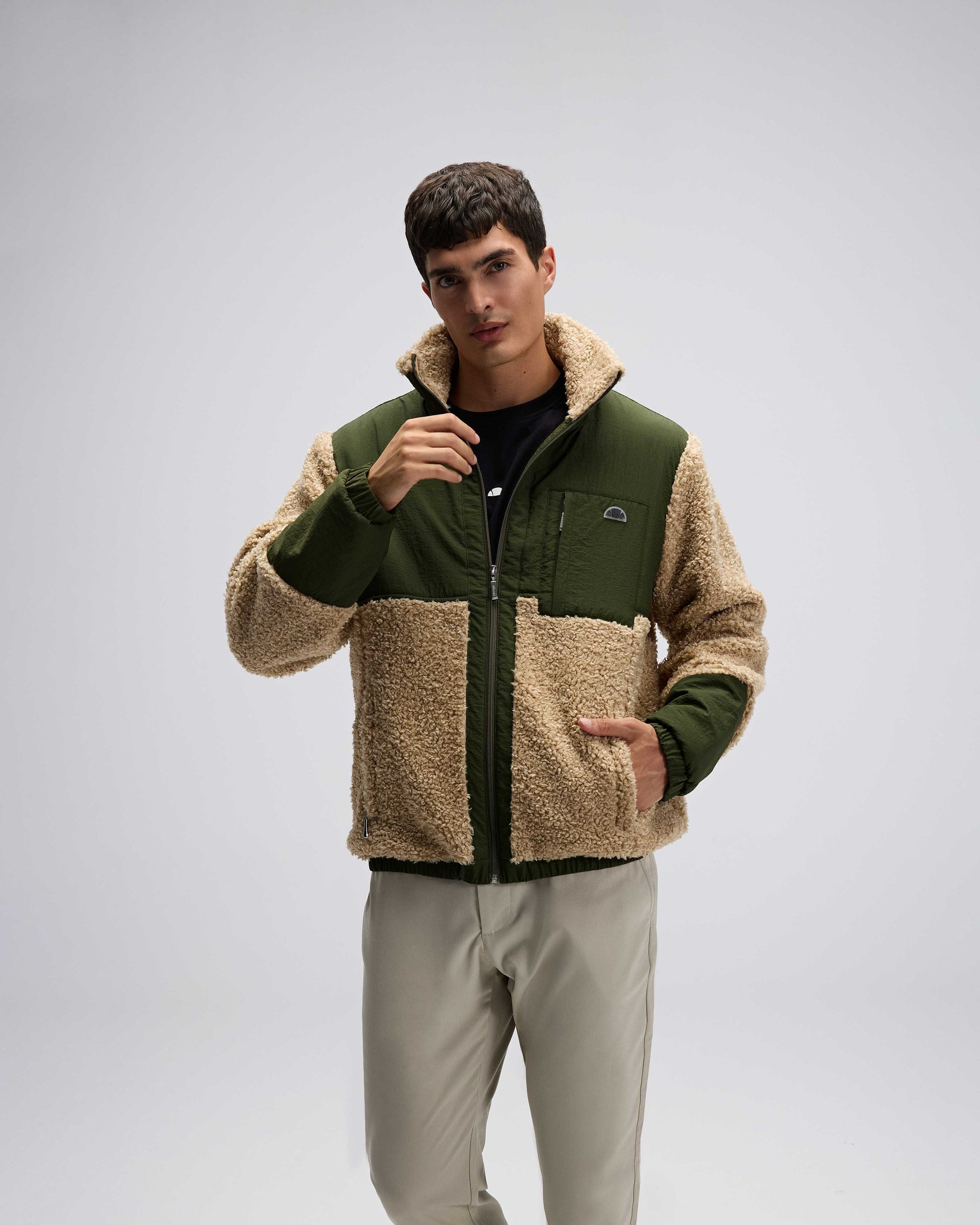 Ellesse Erkek Fermuarlı Polar Mont EM511-BG