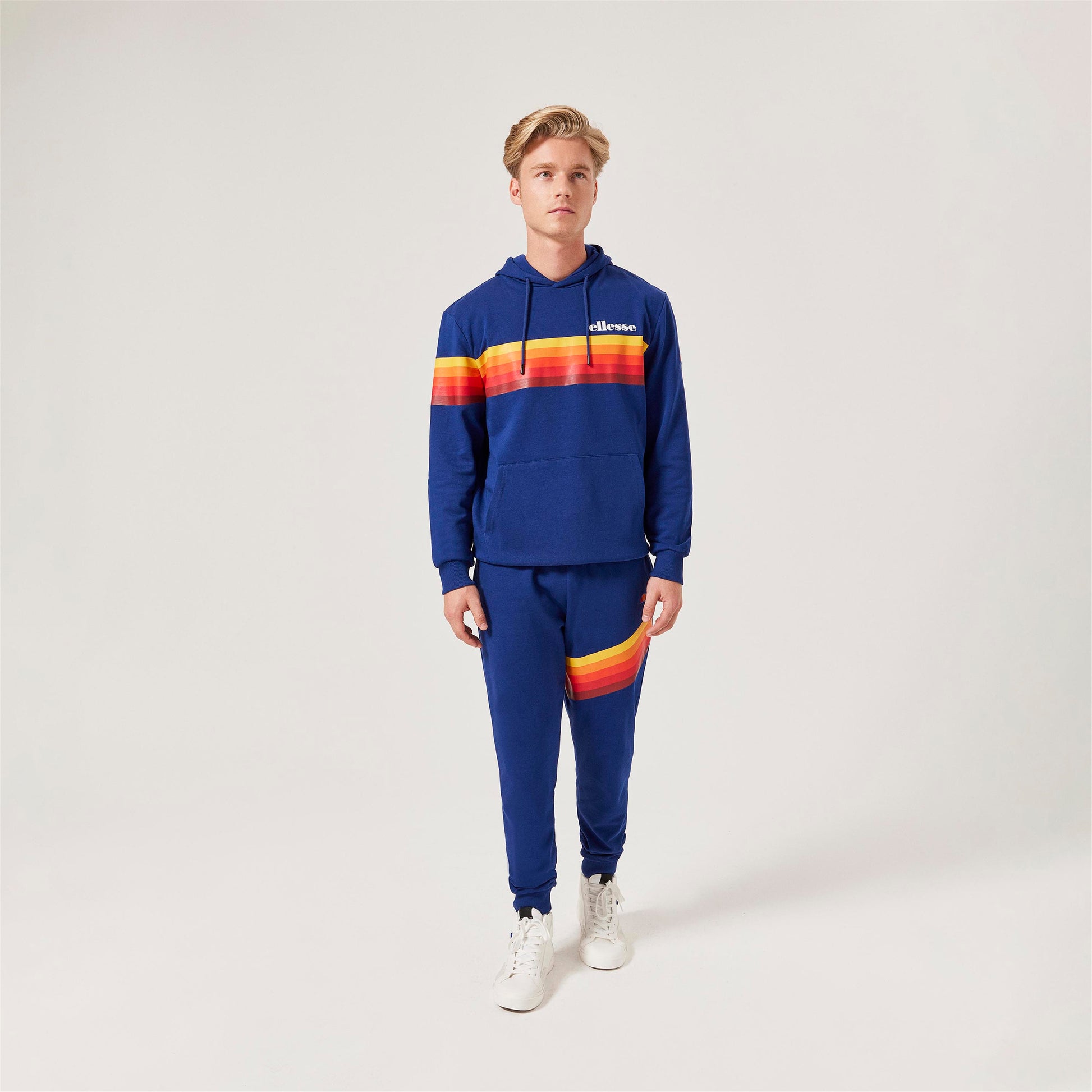 ellesse Erkek Lacivert Kapüşonlu Sweatshirt M006-NV