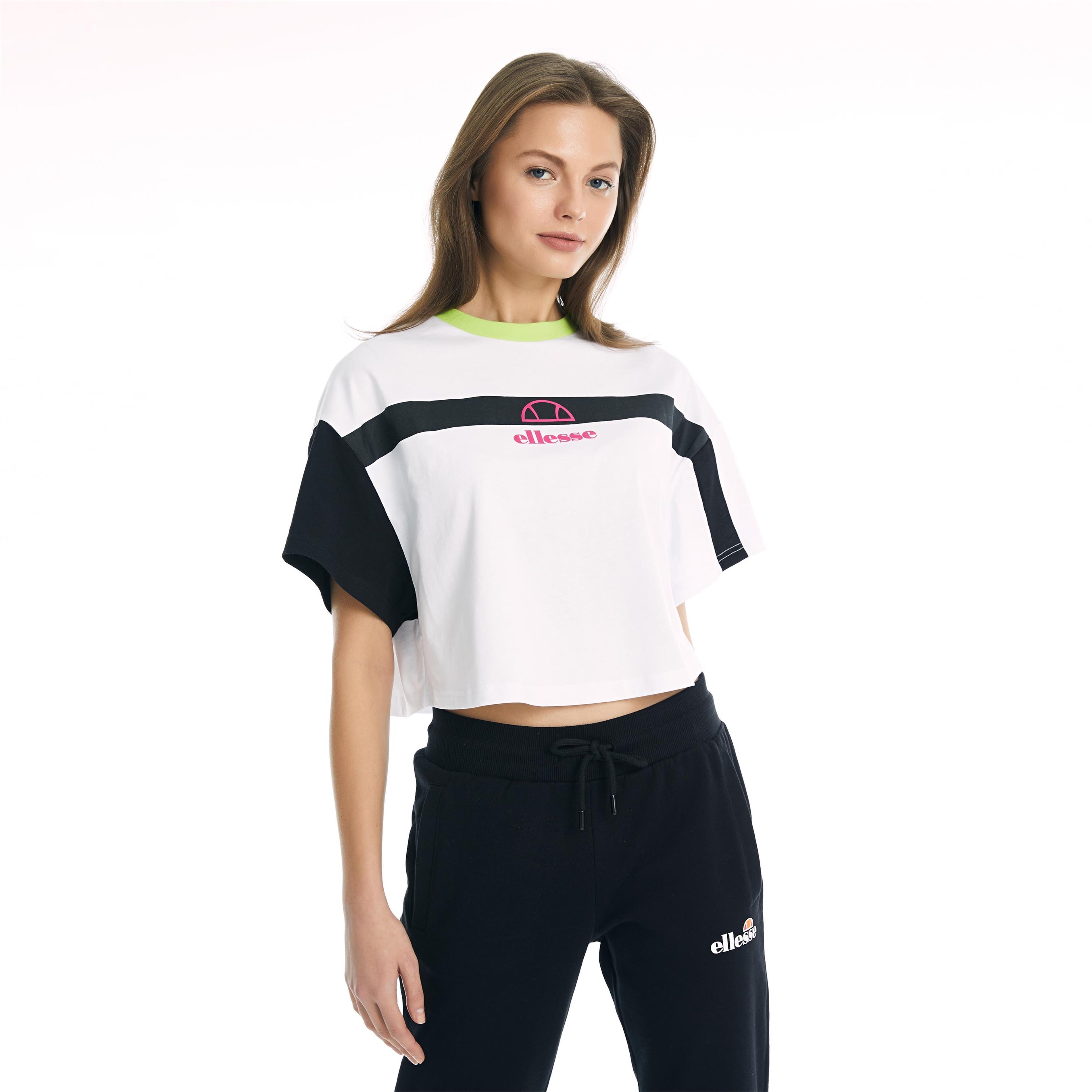 Ellesse Kadın Beyaz Tişört EF007-WT