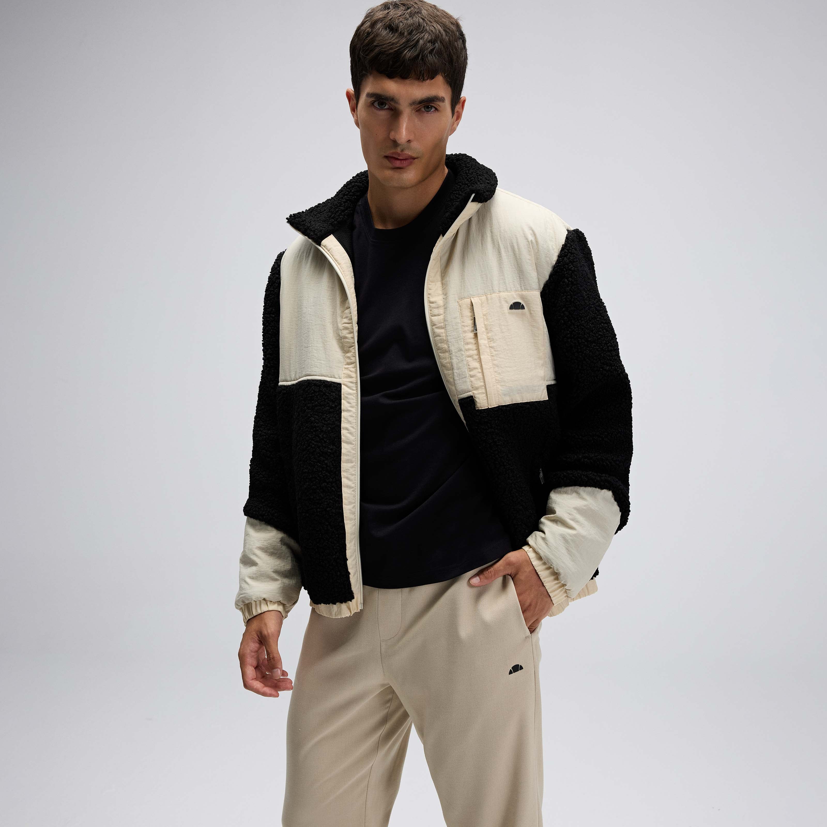 Ellesse Erkek Fermuarlı Polar Mont EM511-BK