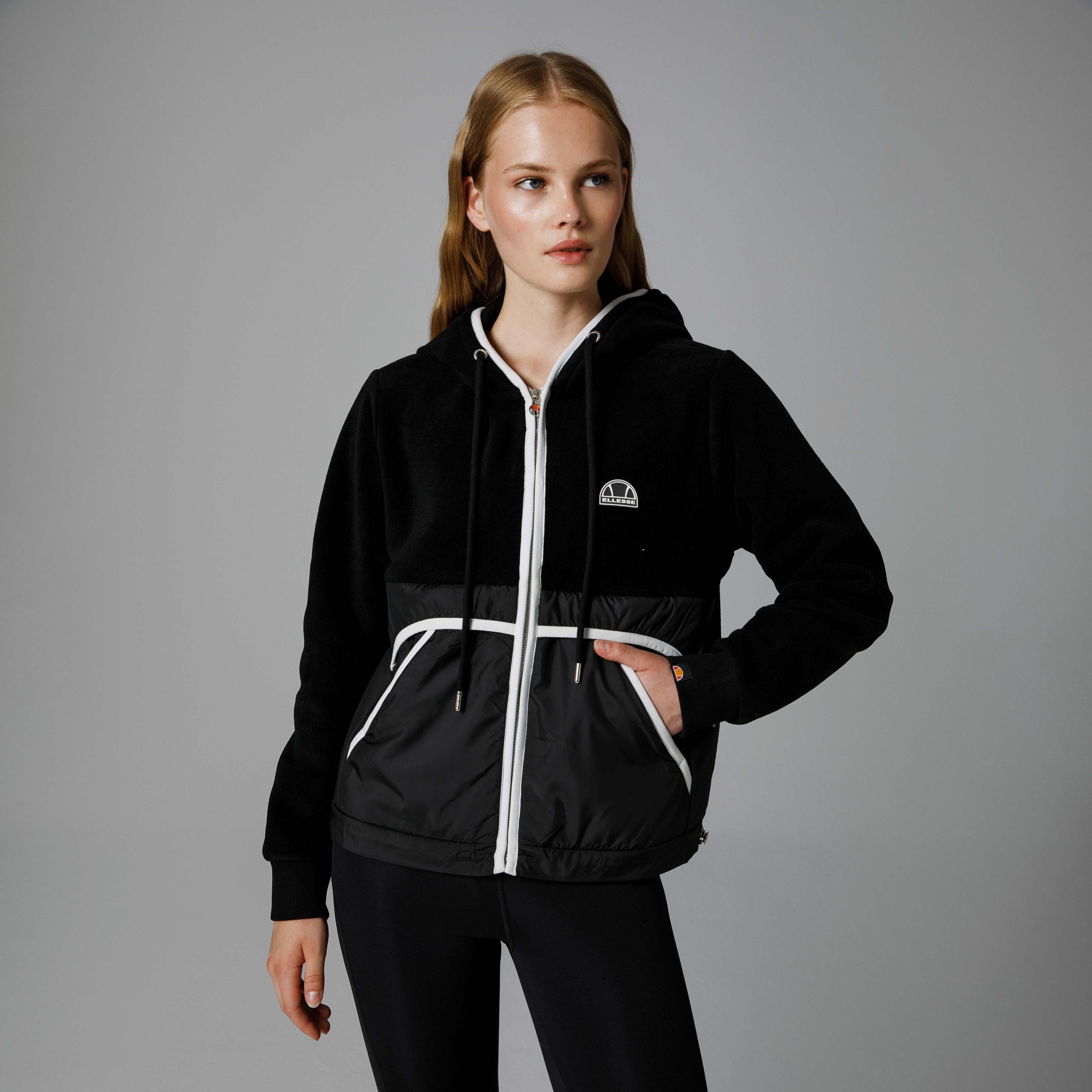 Ellesse Fermuarlı Kapüşonlu Kadın Ceket EF188-BK