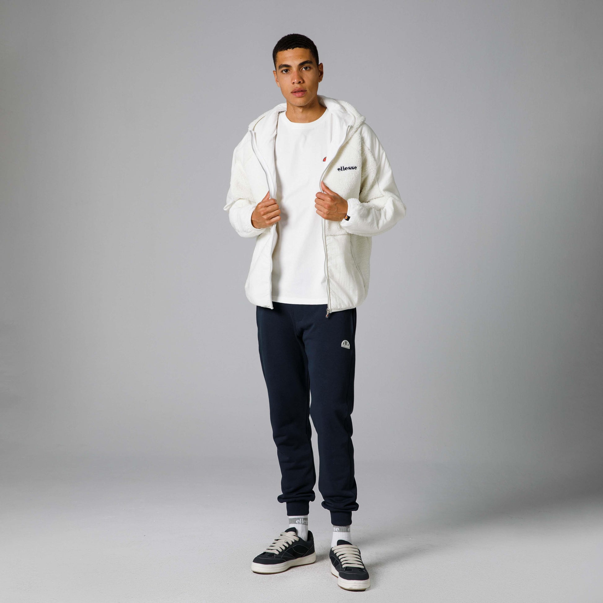 Ellesse Fermuarlı Kapüşonlu Erkek Ceket EM250-OF