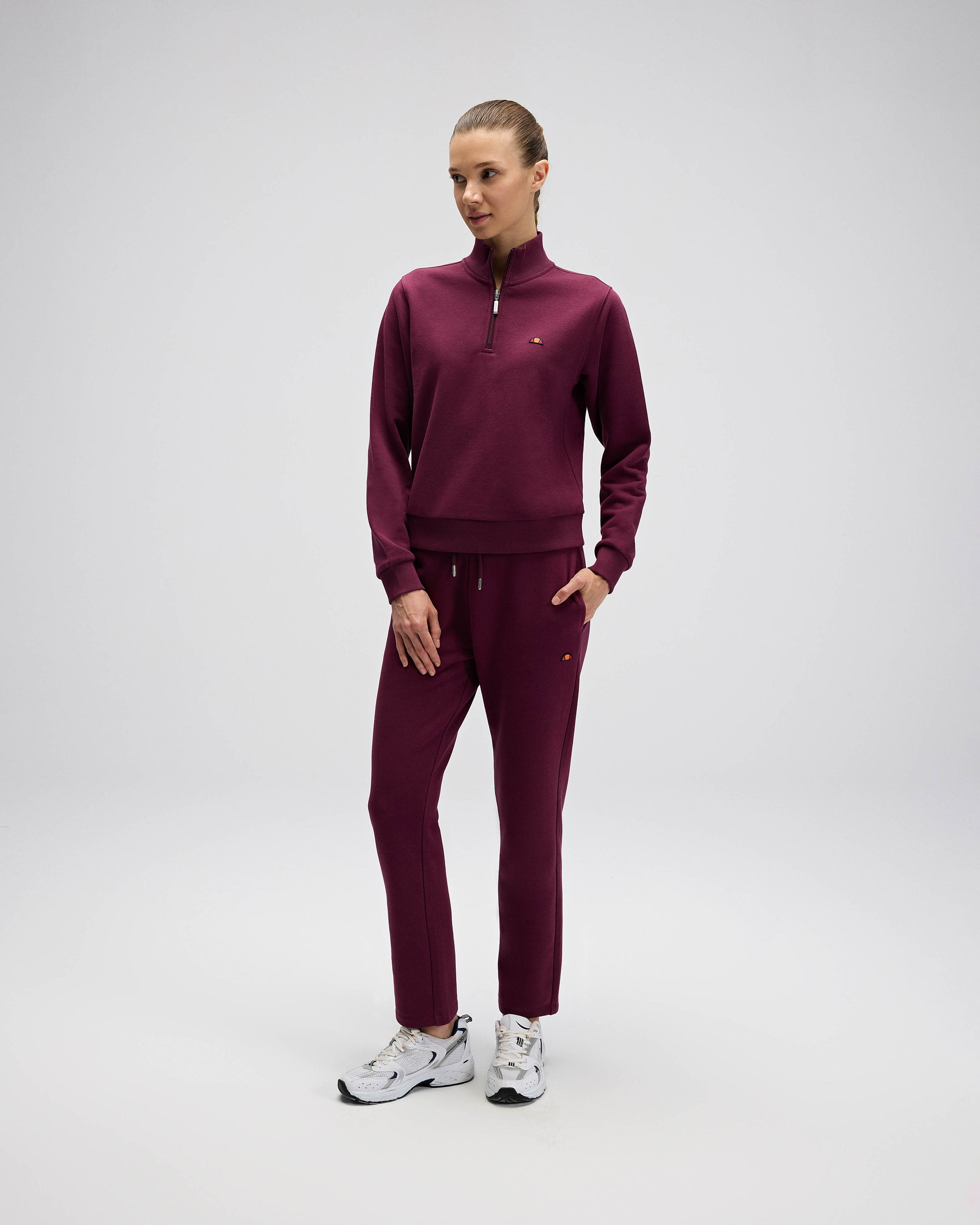Ellesse Kadın Yarım Fermuarlı Sweat EF557-BRD