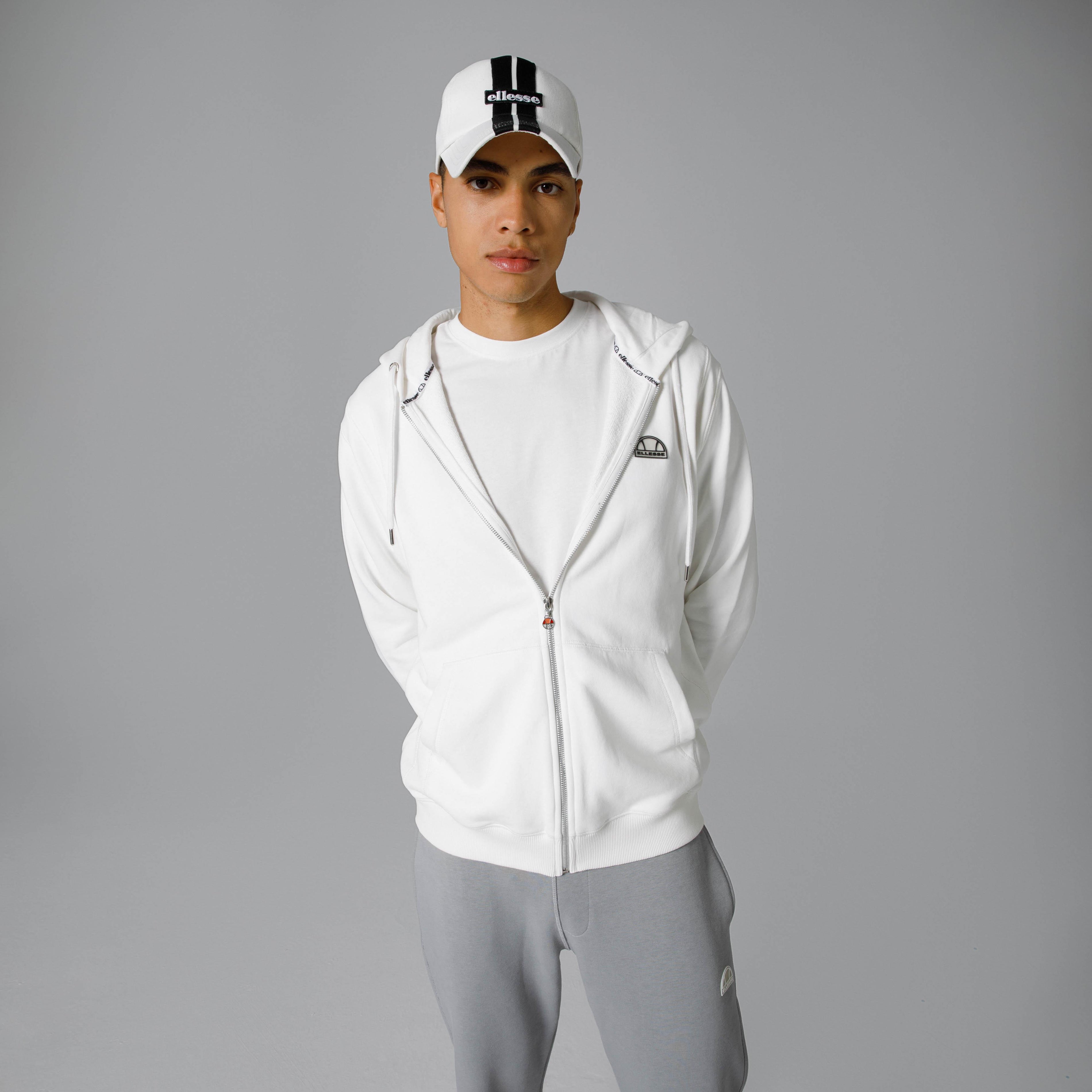 Ellesse Fermuarlı Kapüşonlu Erkek Sweat EM281-OF