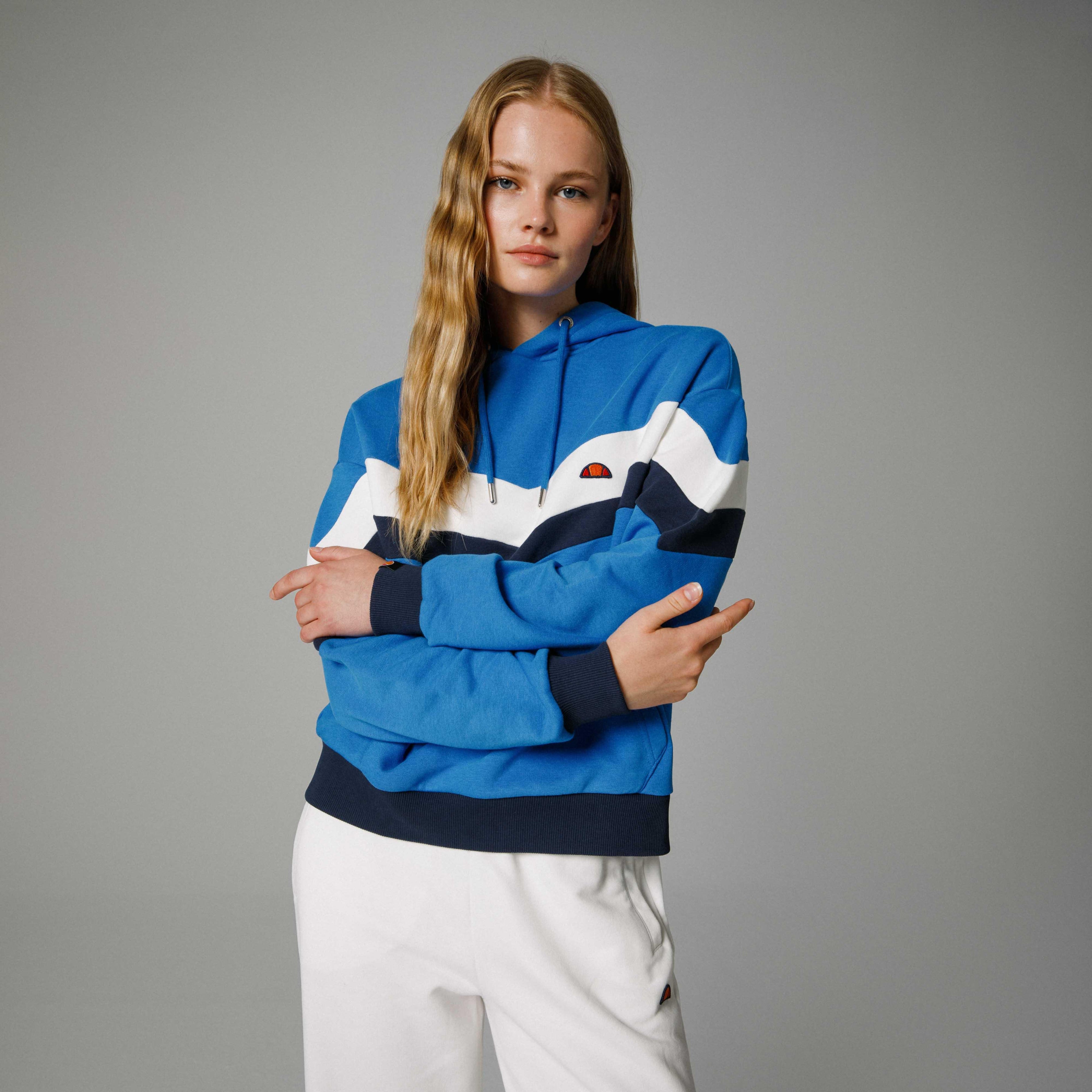 Ellesse Oversize Kapüşonlu Kadın Sweat EF178-SBL