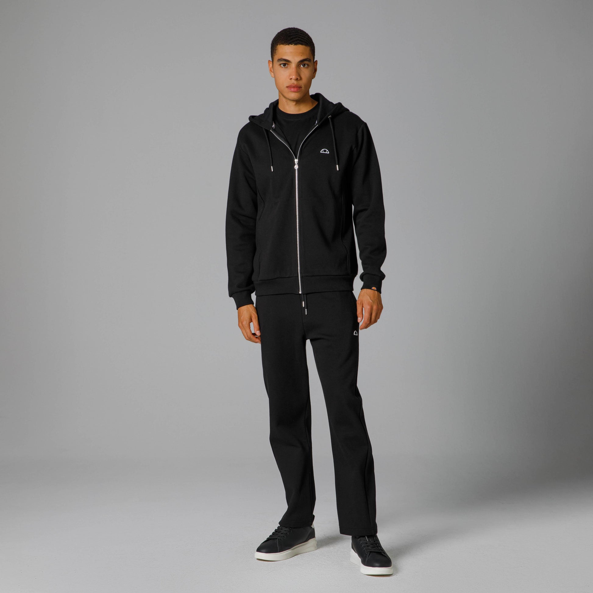 Ellesse Fermuarlı Kapüşonlu Erkek Sweat EM208-BK