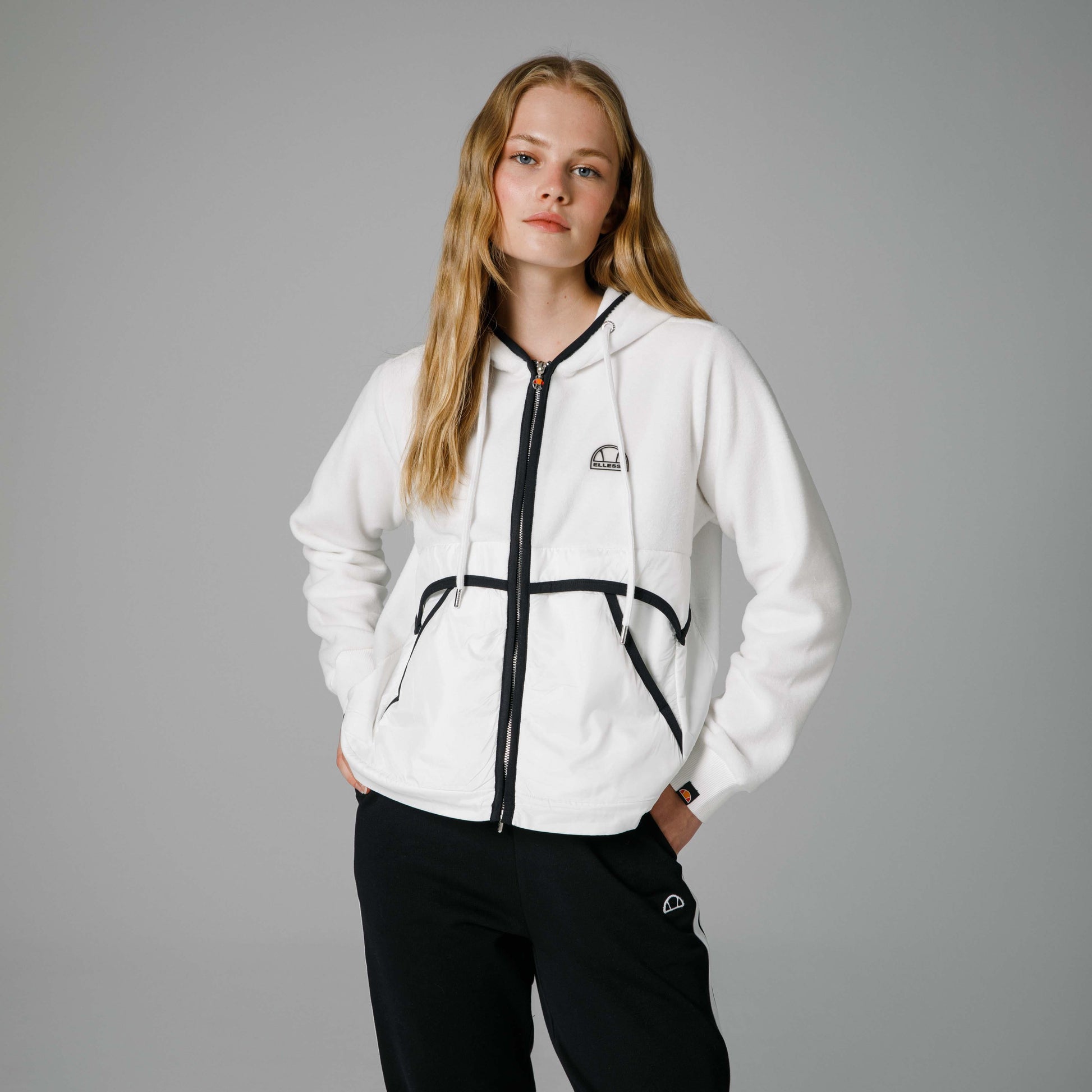 Ellesse Fermuarlı Kapüşonlu Kadın Ceket EF188-OF