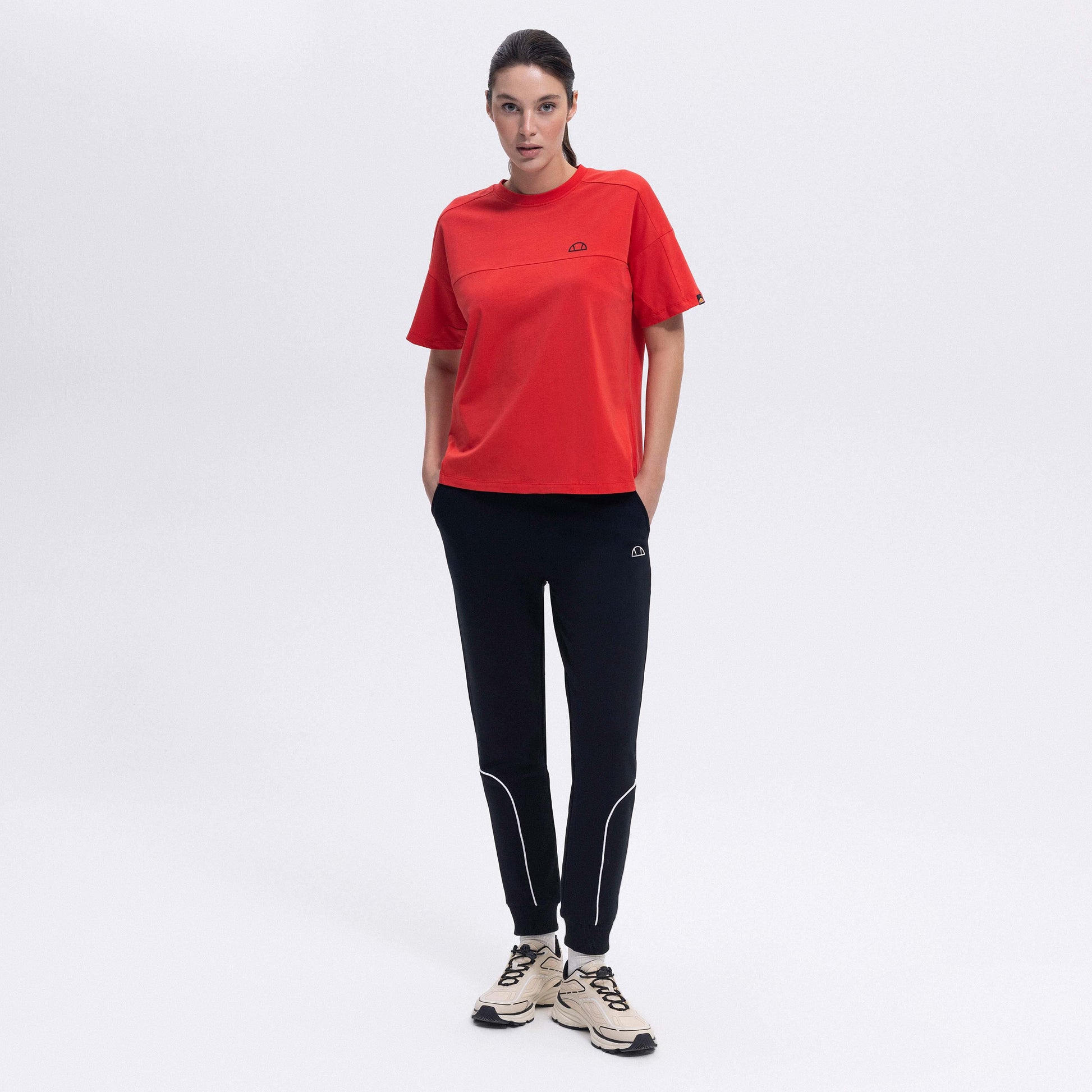 Ellesse Oversize Kadın Tişört EF394-RD