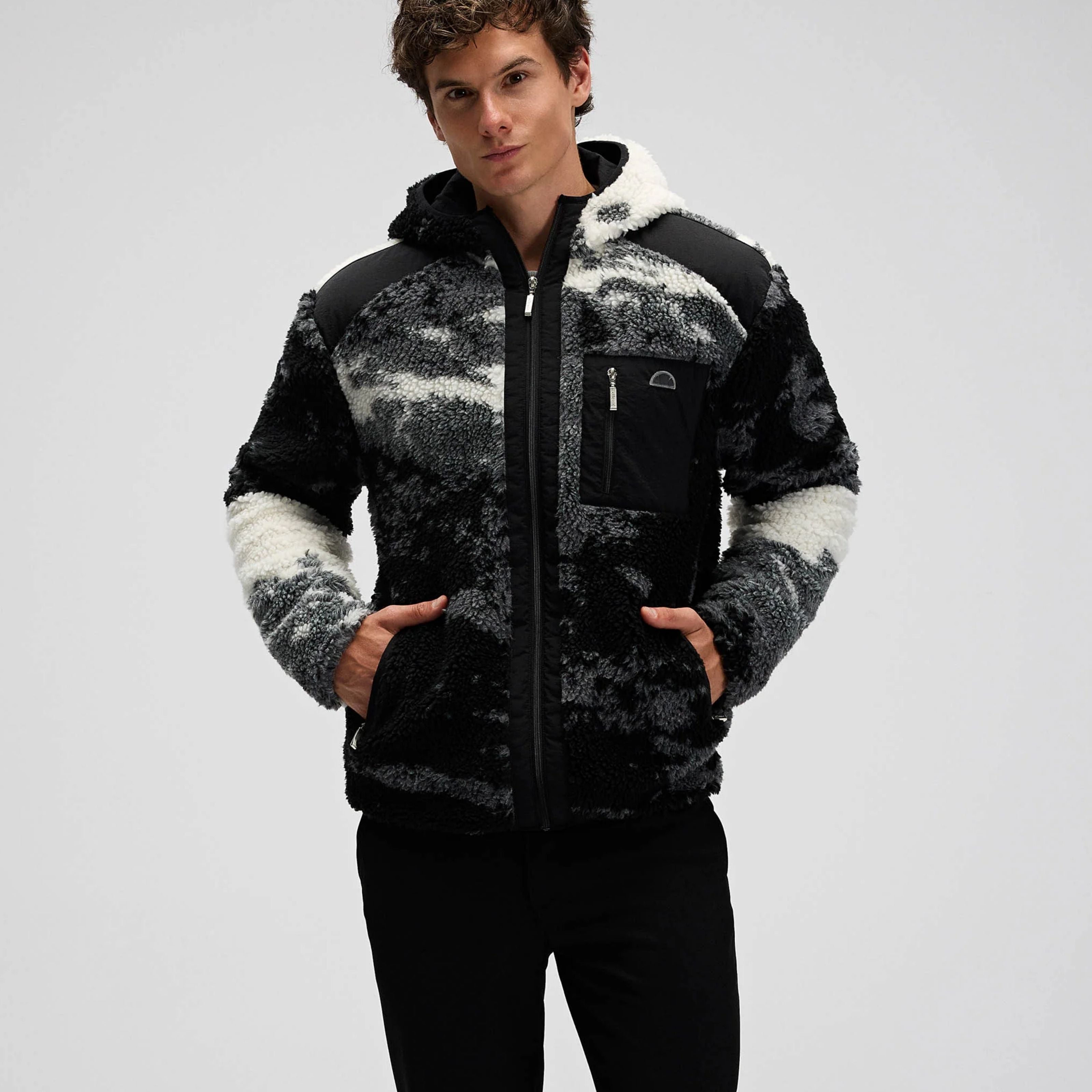Ellesse Erkek Fermuarlı Kapüşonlu Sweat EM516-GI