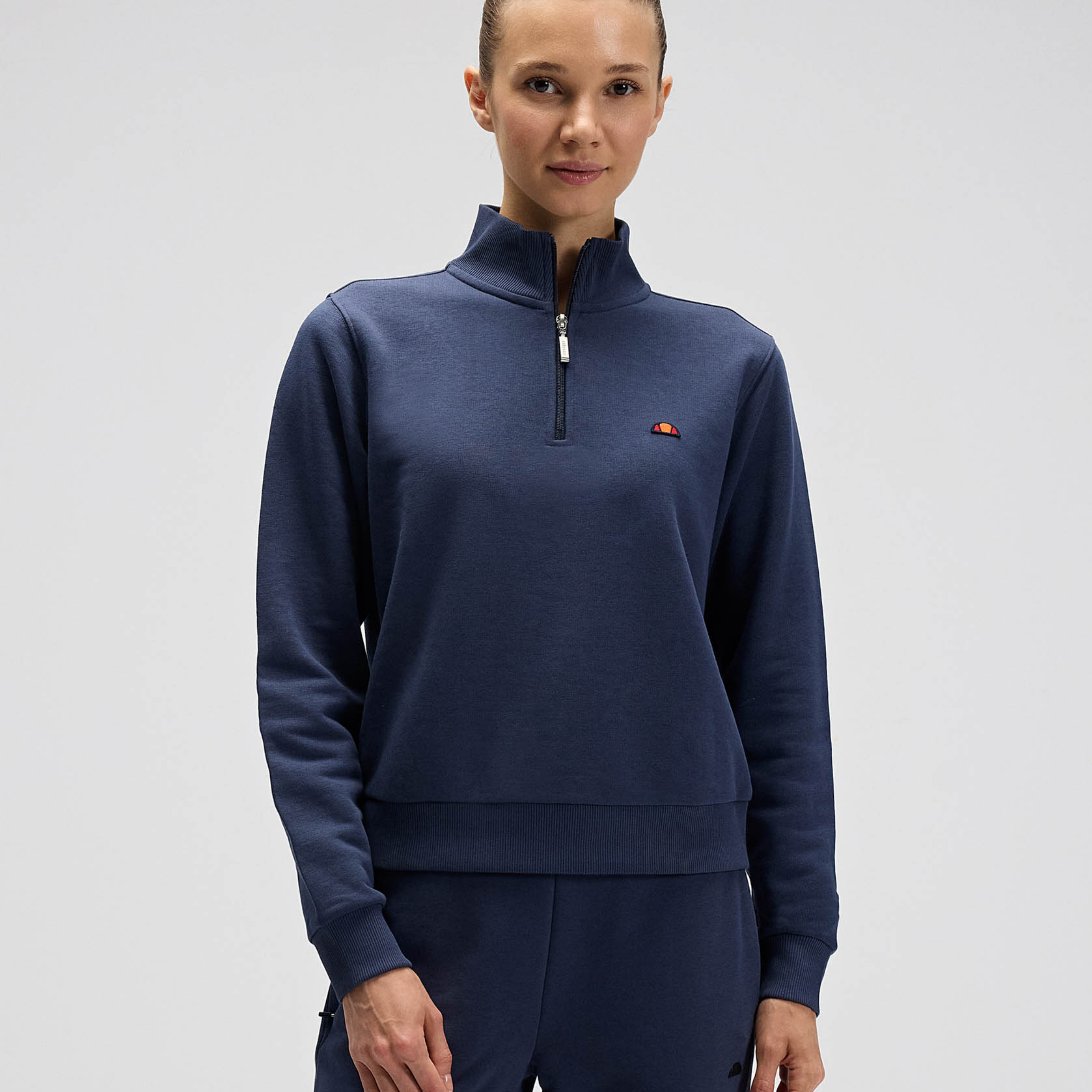 Ellesse Kadın Yarım Fermuarlı Sweat EF557-NV