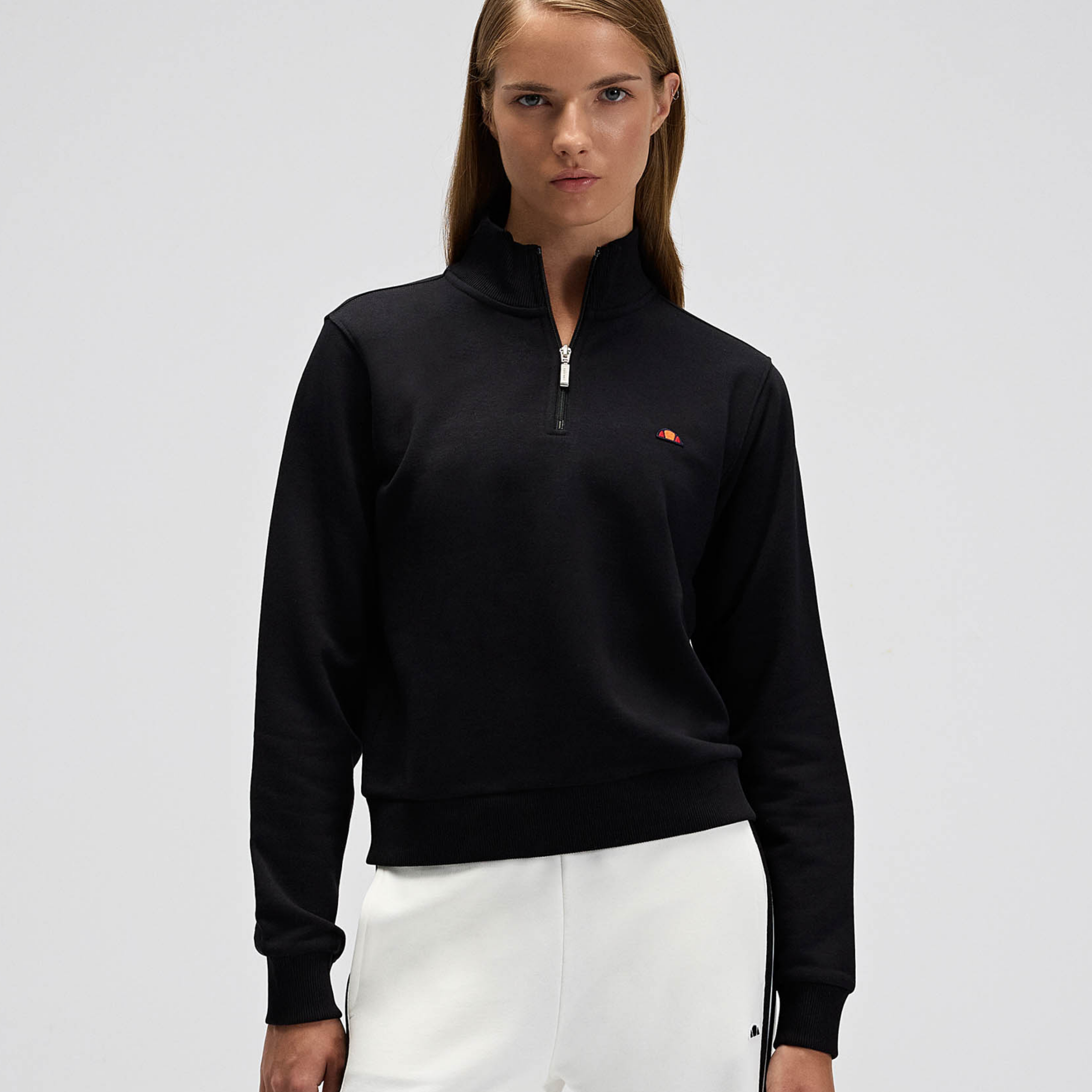 Ellesse Kadın Yarım Fermuarlı Sweat EF557-BK
