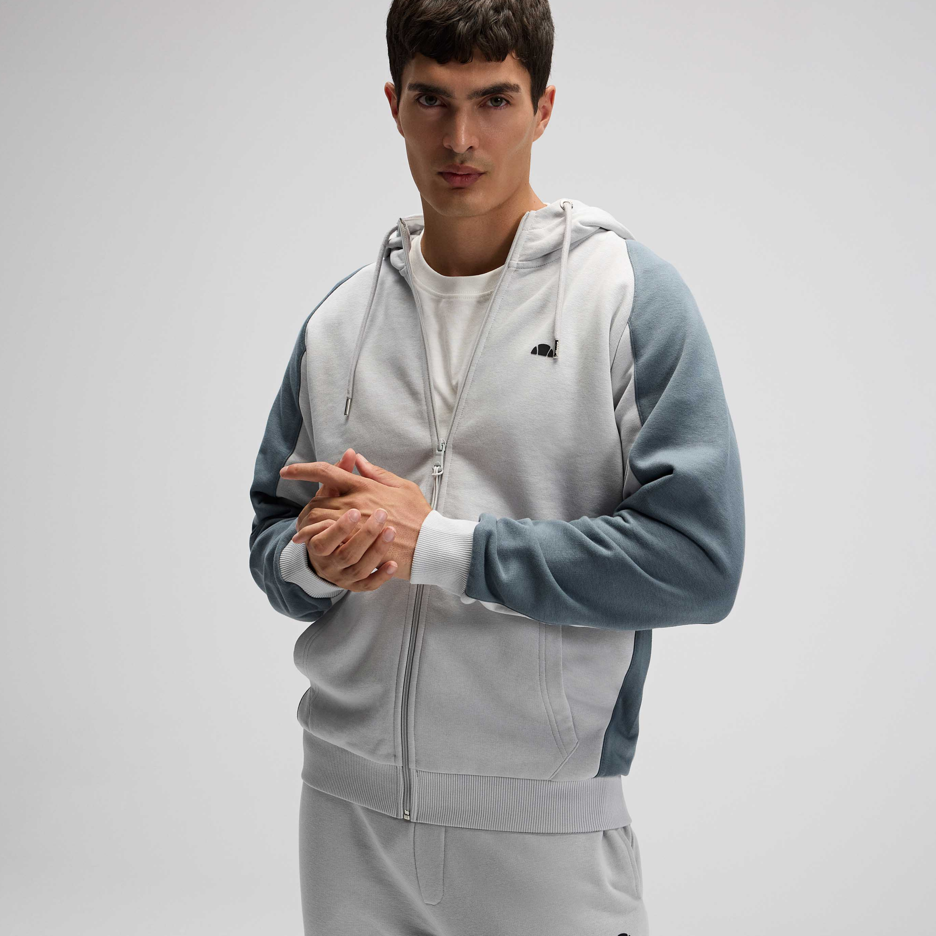Ellesse Erkek Fermuarlı Kapüşonlu Sweat EM560-GI
