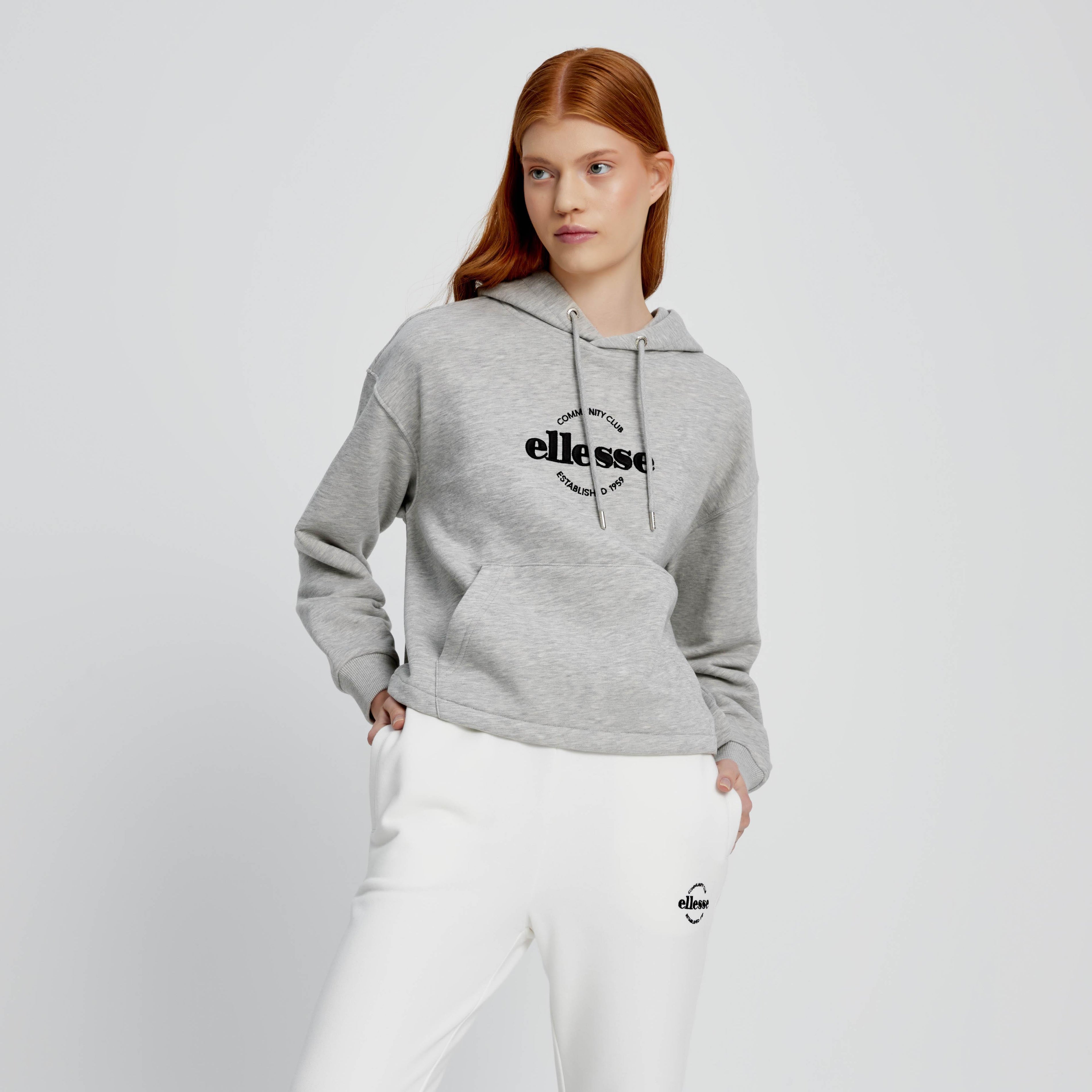 Ellesse Kadın Kapüşonlu Sweatshirt EF037-GR