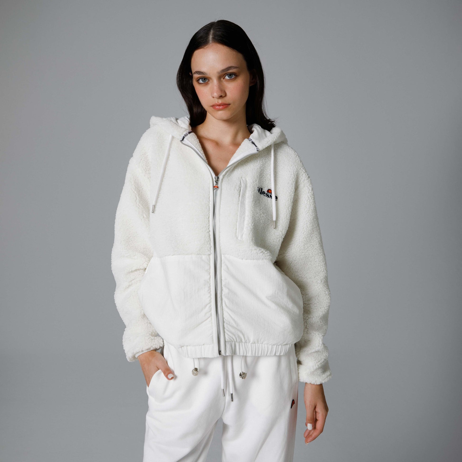 Ellesse Fermuarlı Kapüşonlu Kadın Ceket EF181-OF