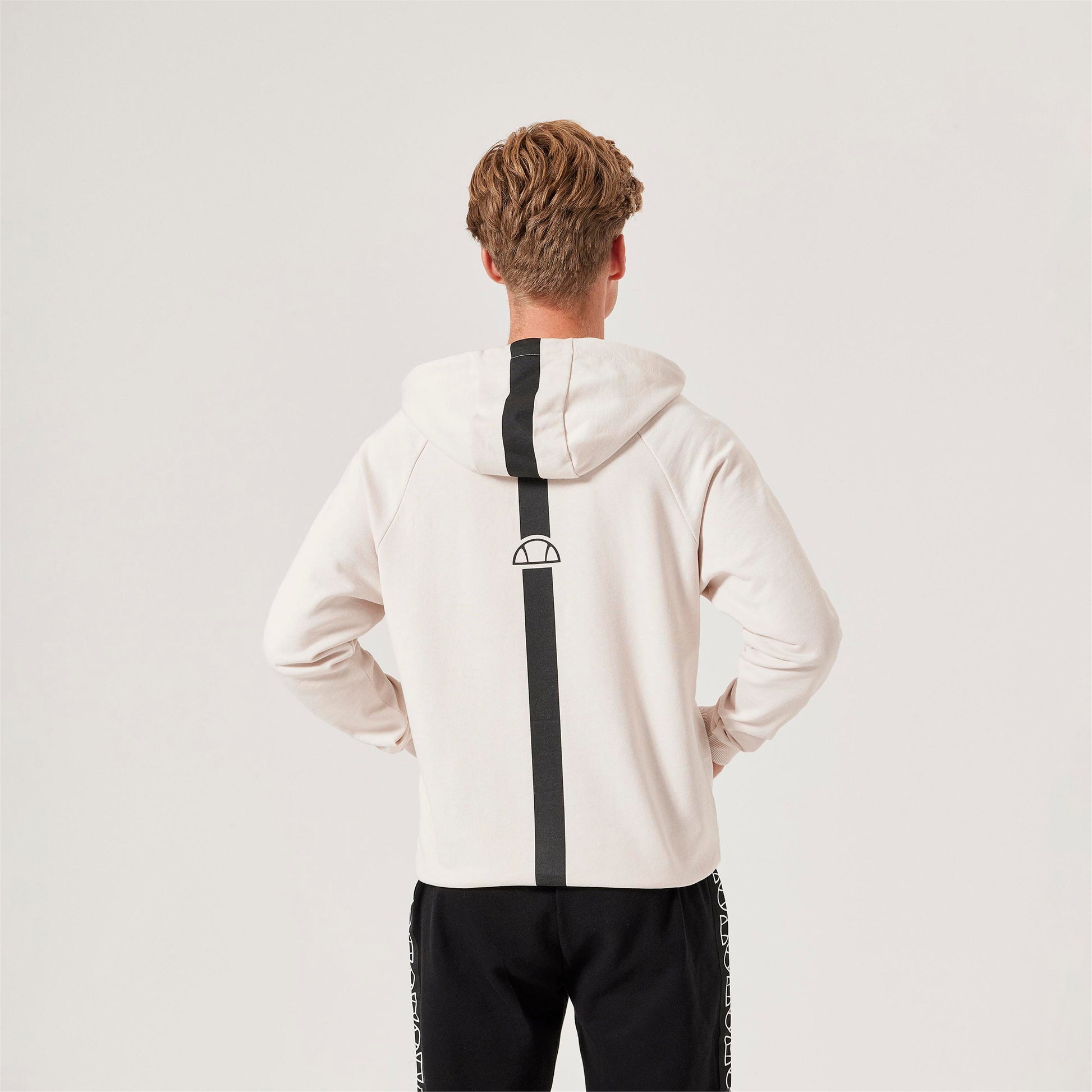 ellesse Unisex Kırık Beyaz Kapüşonlu Sweatshirt U002-OF