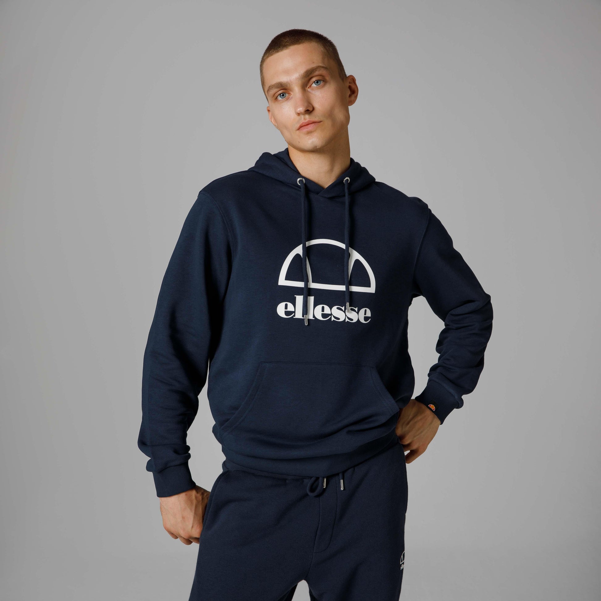 Ellesse Kapüşonlu Erkek Sweat EM253-NV