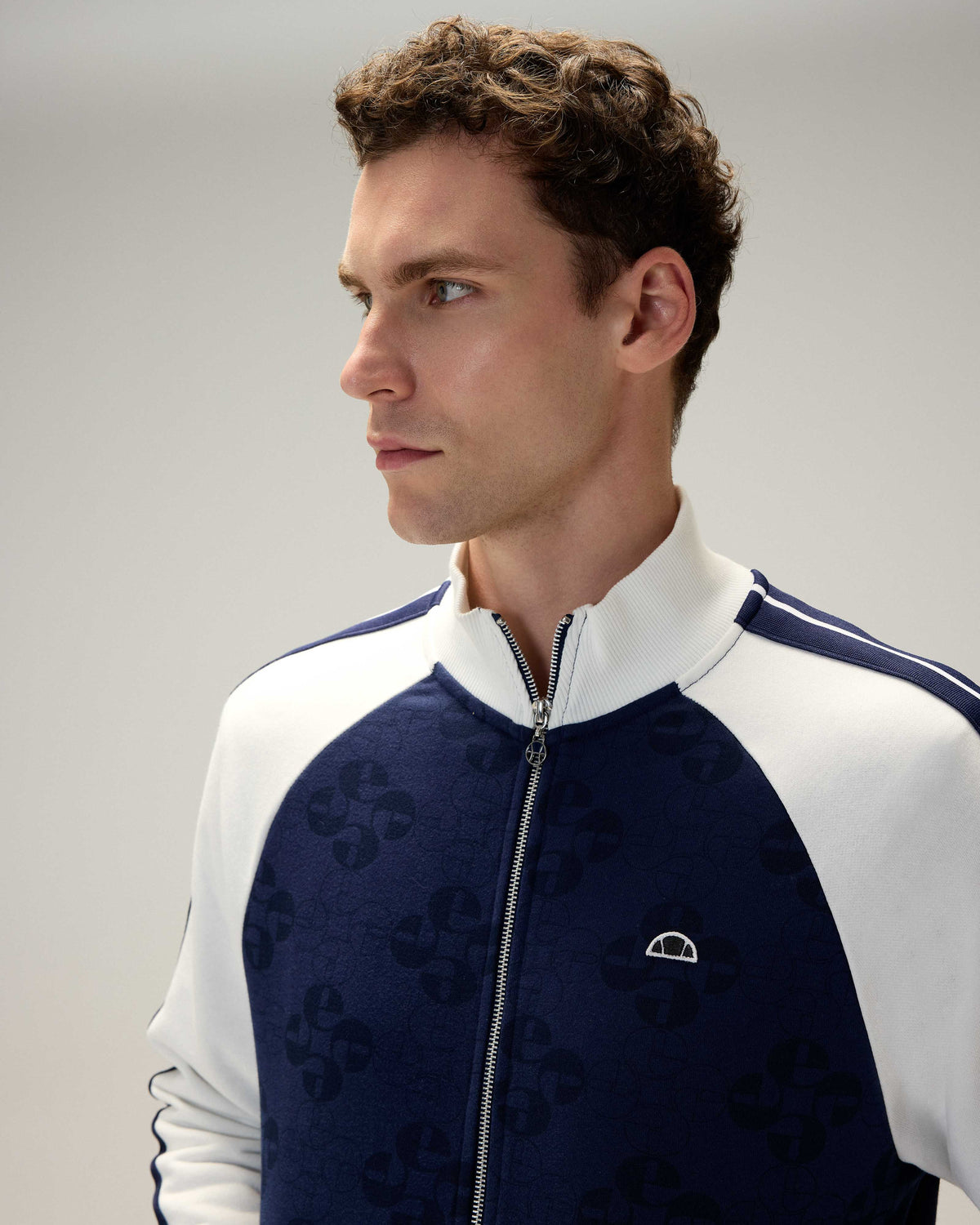 Ellesse Fermuarlı Erkek Sweatshirt 5wm1357-Nv