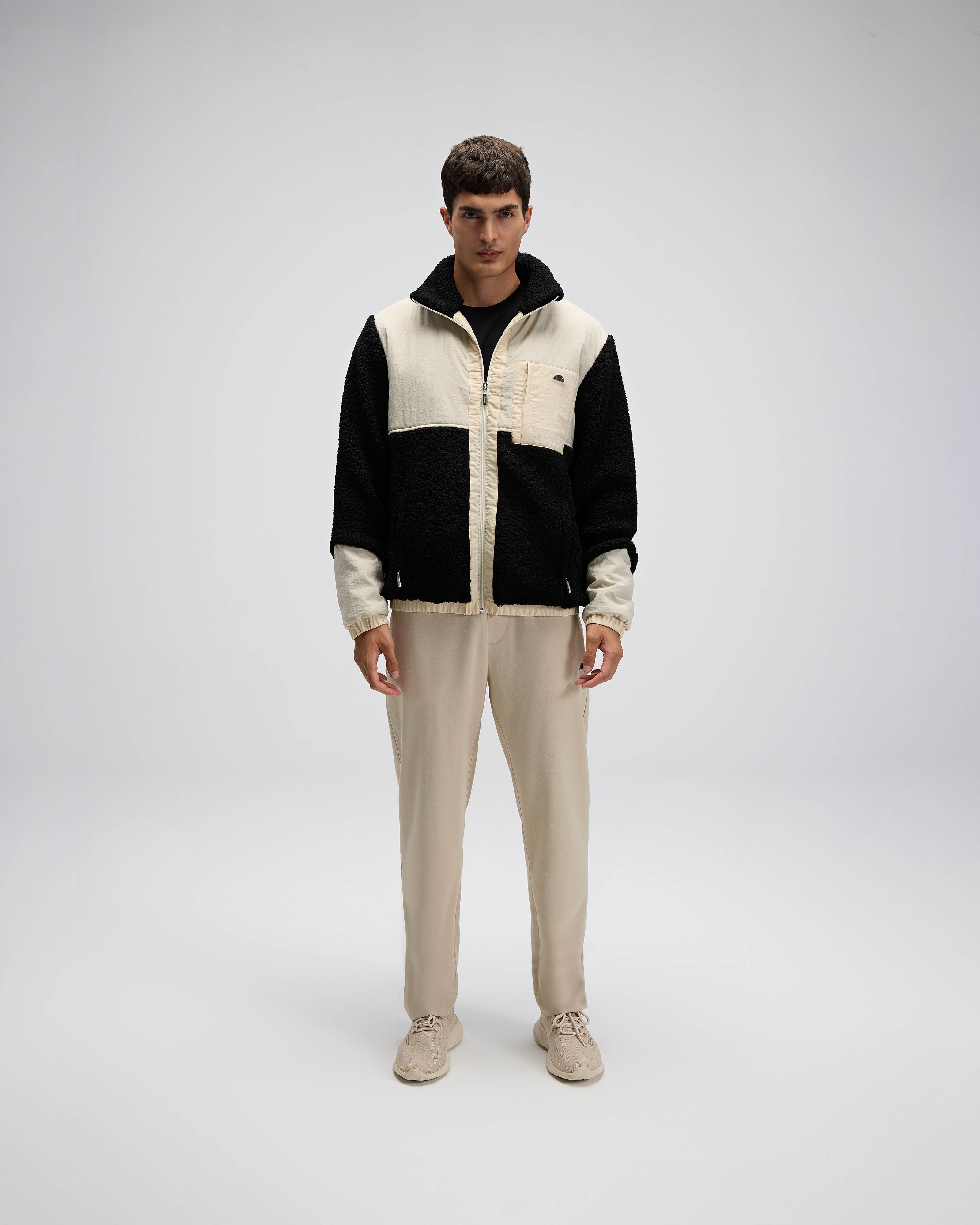 Ellesse Erkek Fermuarlı Polar Mont EM511-BK – ellesse