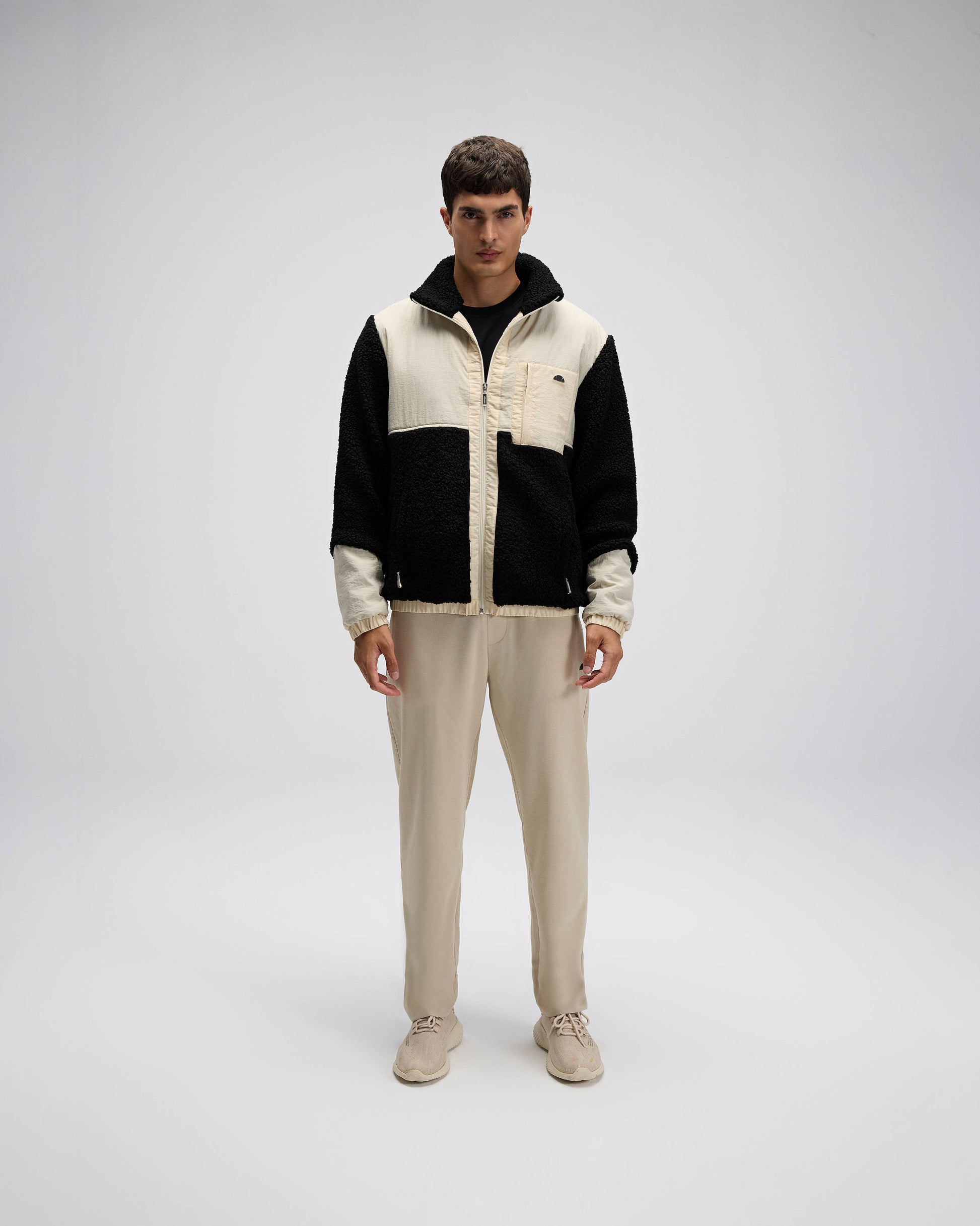 Ellesse Erkek Fermuarlı Polar Mont EM511-BK