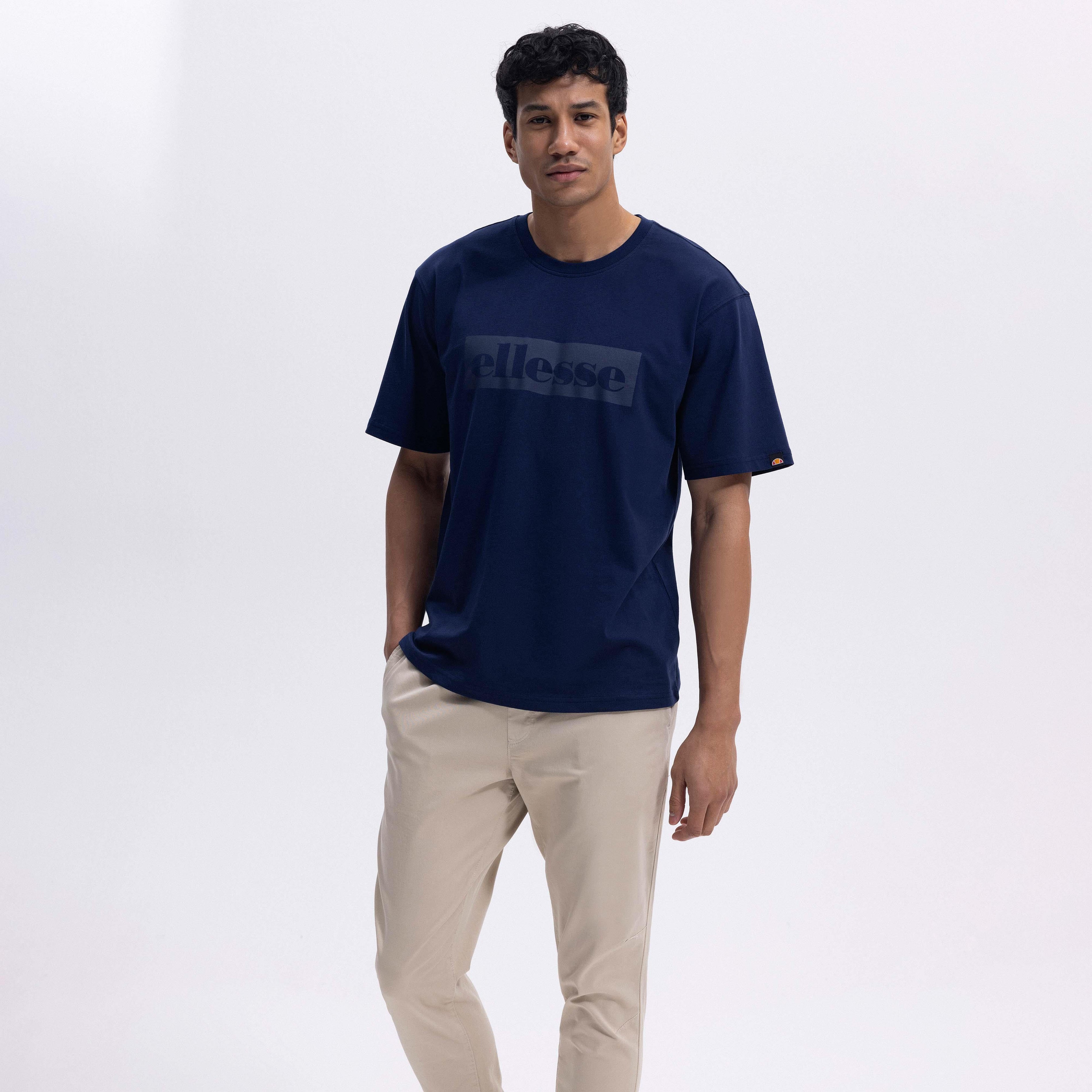 Ellesse Oversize Erkek Tişört EM390-NV