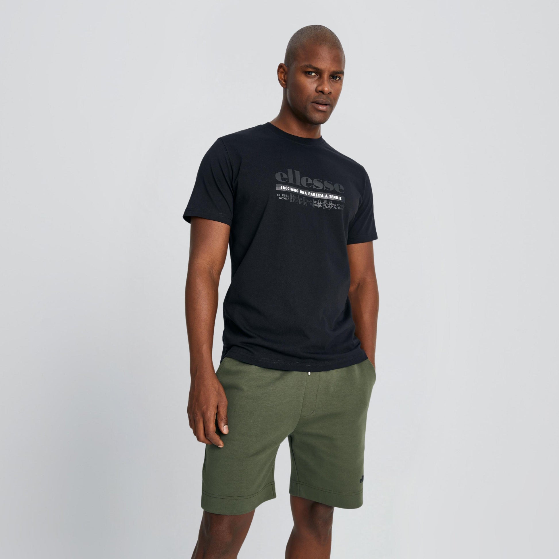 Ellesse Erkek Tişört EM182-BK