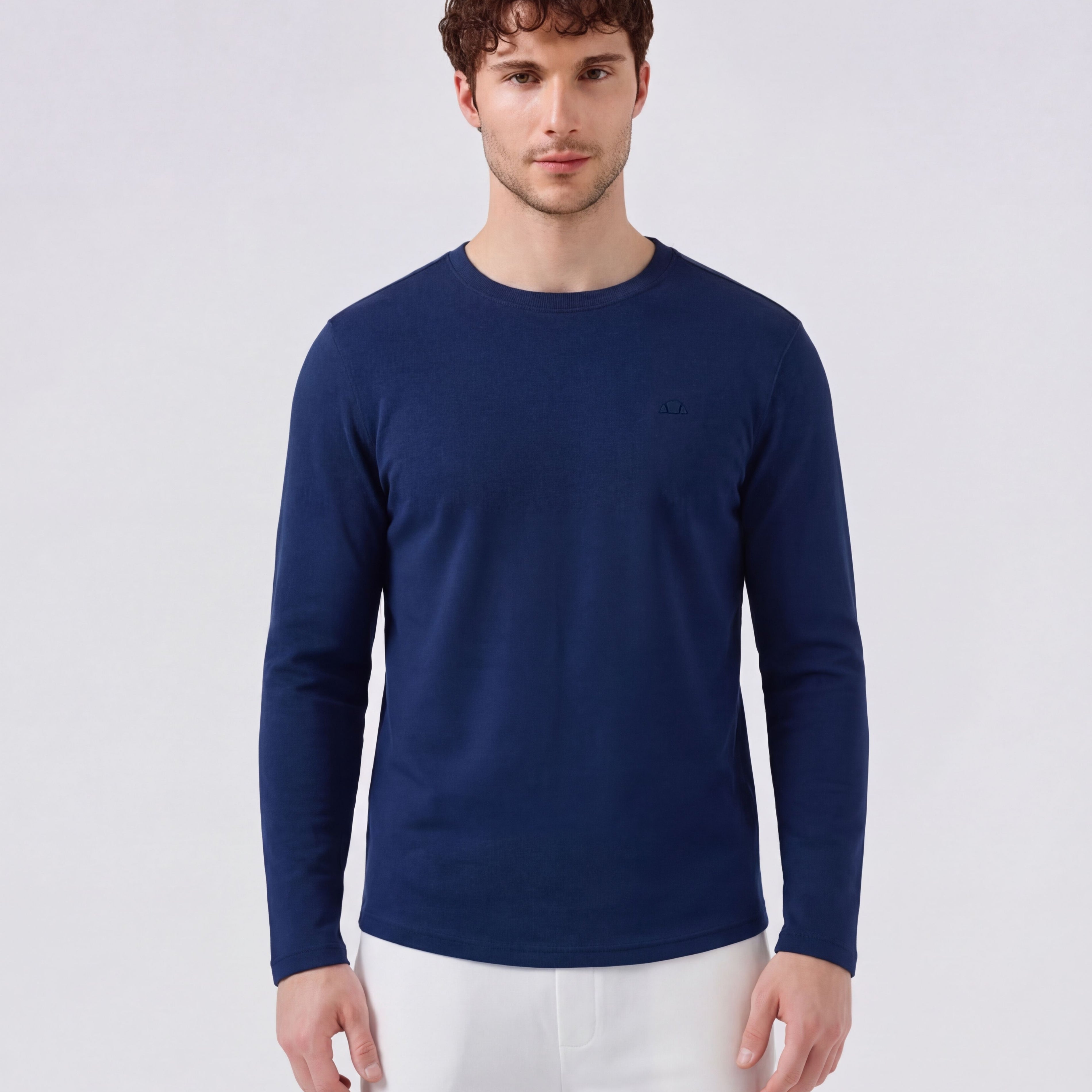 Ellesse Uzun Kollu Erkek Tişört 6SM5066-NV