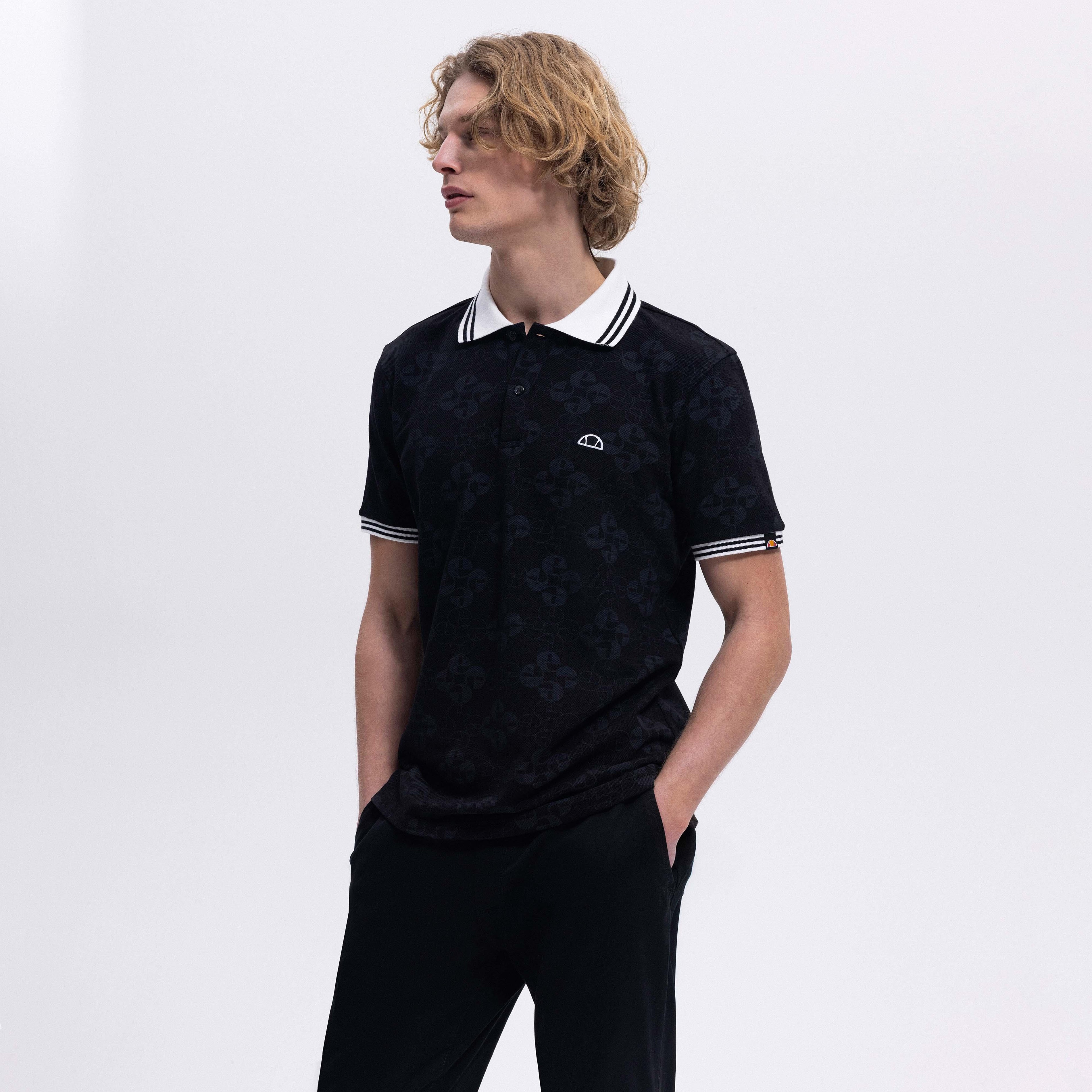 Ellesse Erkek Polo Yaka Tişört EM381-BK