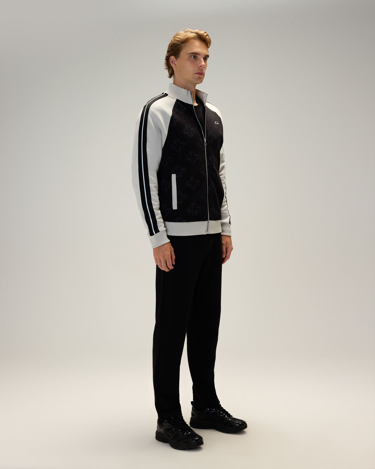 Ellesse Fermuarlı Erkek Sweatshirt 5WM1357-BK