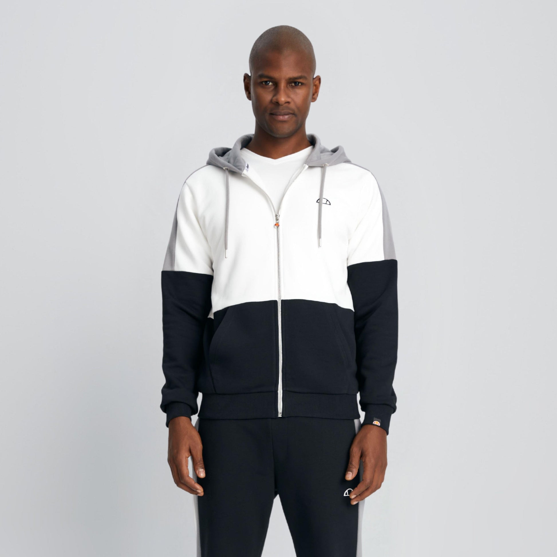 Ellesse Erkek Fermuarlı Sweat EM121-BK