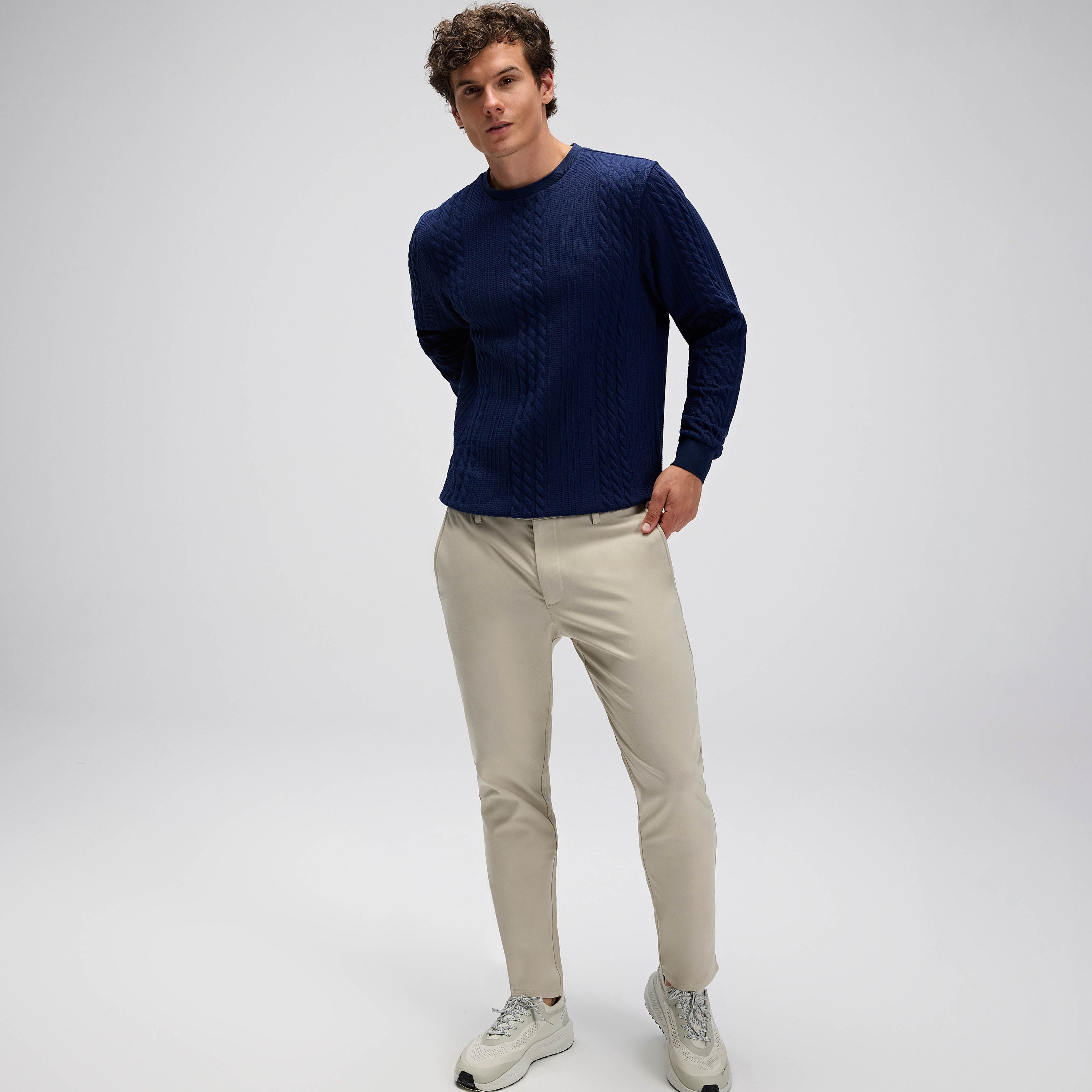 Ellesse Erkek Sweatshirt EM623-NV