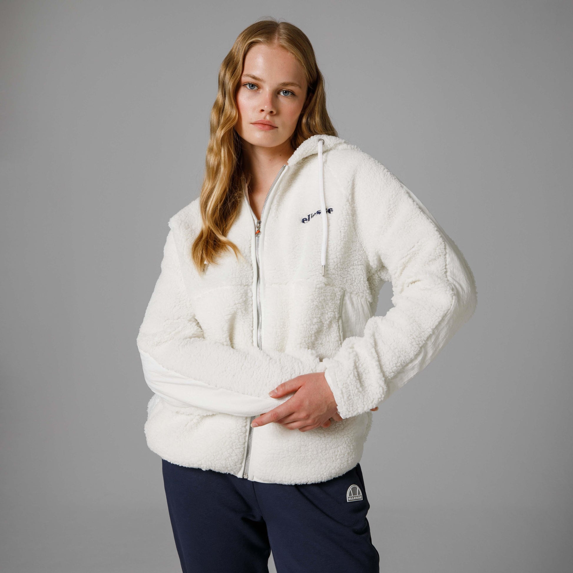 Ellesse Fermuarlı Kapüşonlu Kadın Mont EF216-OF