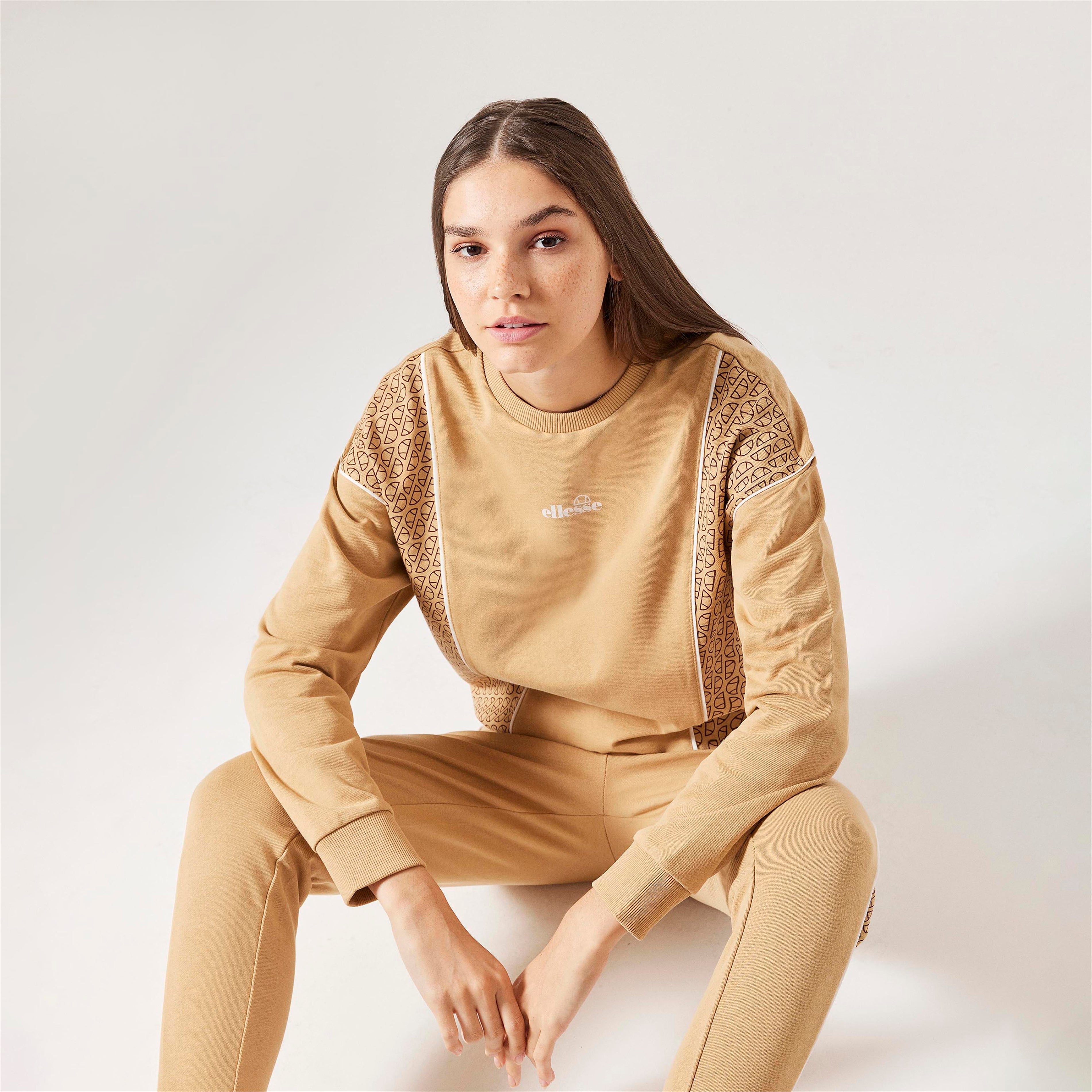 ellesse Kadın Açık Kahverengi Sweatshirt F003-LBR