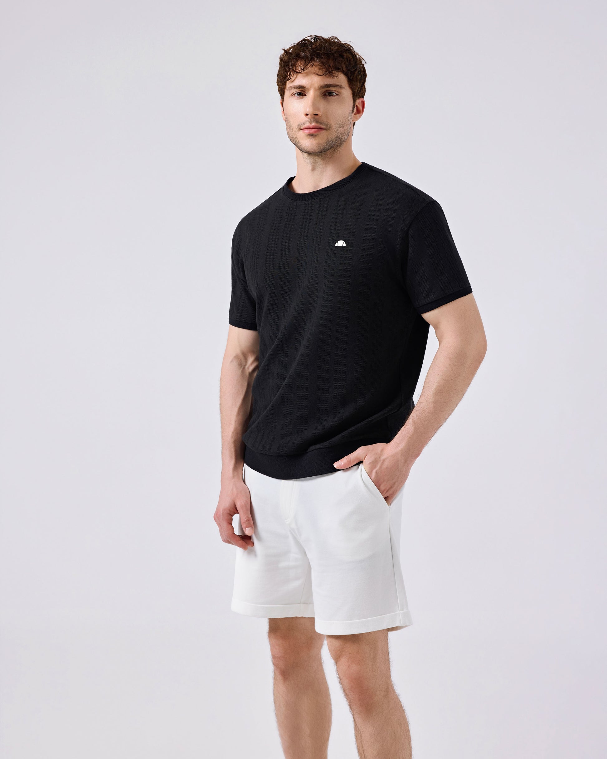 Ellesse Erkek Triko Tişört 6SM5057-BK