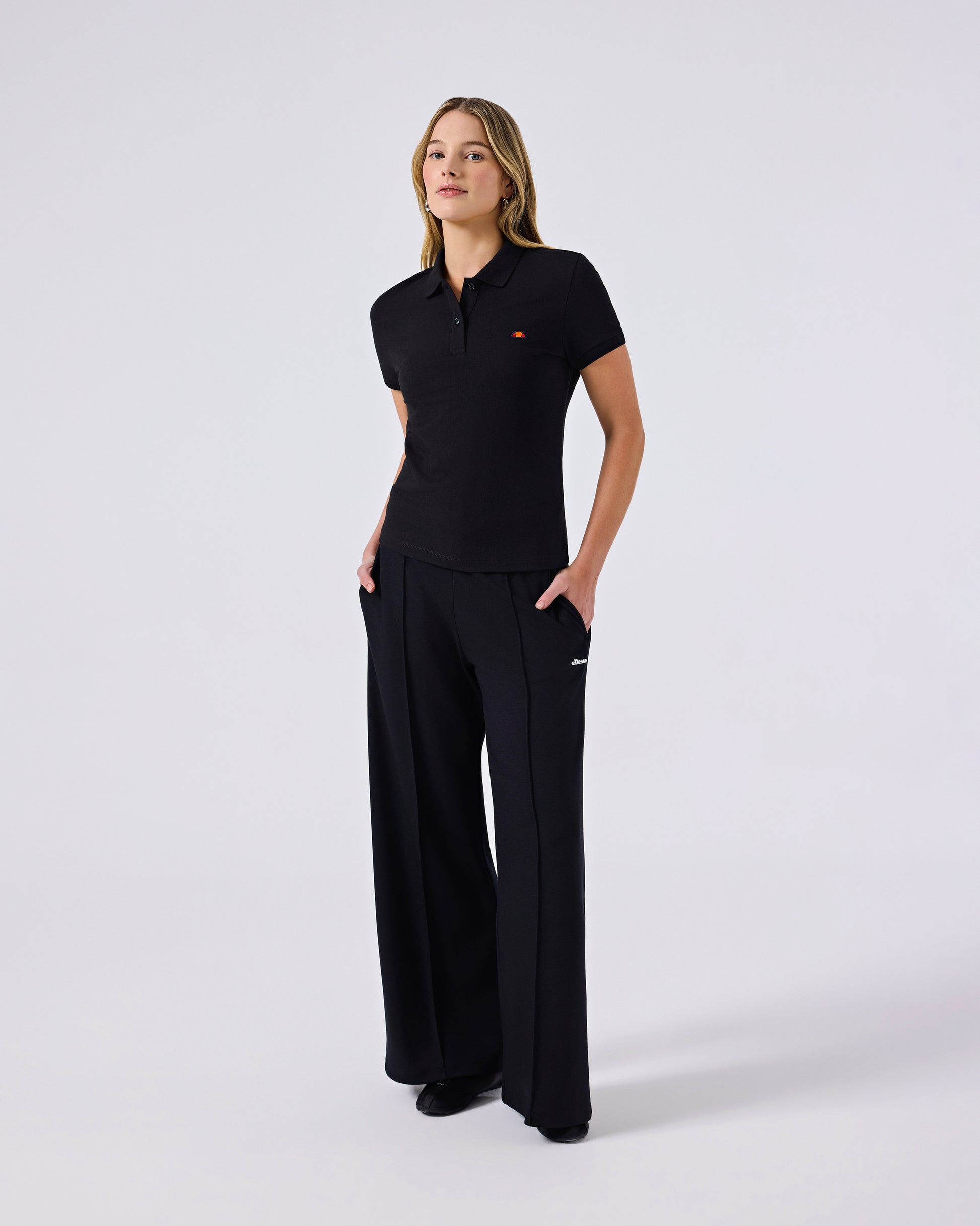 Ellesse Polo Yaka Kadın Tişört 6SF5056-BK