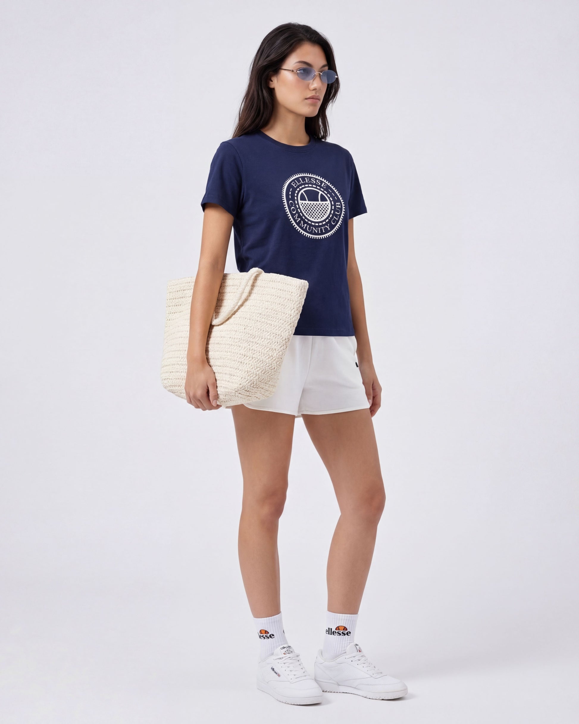 Ellesse Kadın Tişört EF444-NV