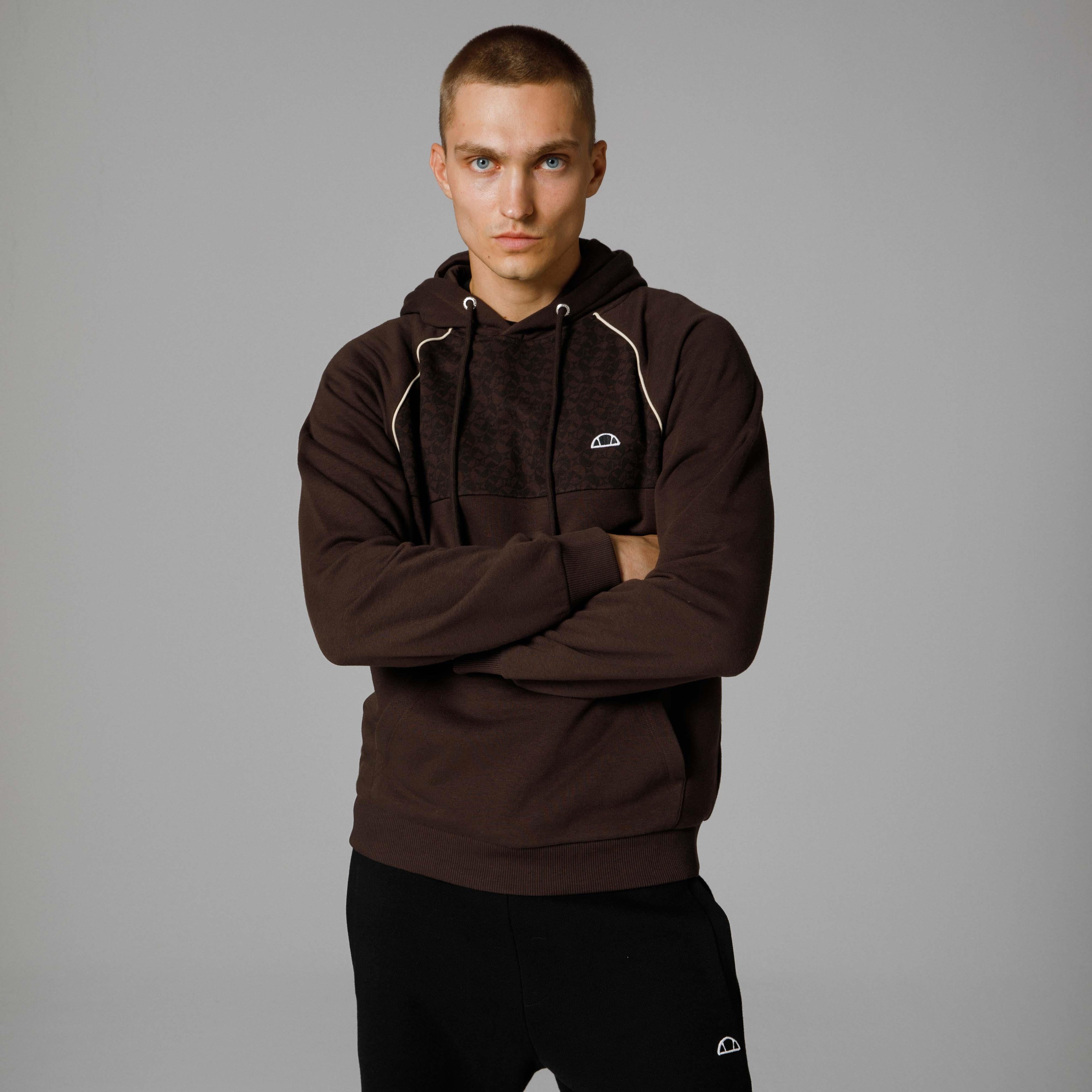 Ellesse Kapüşonlu Erkek Sweat EM225-BR