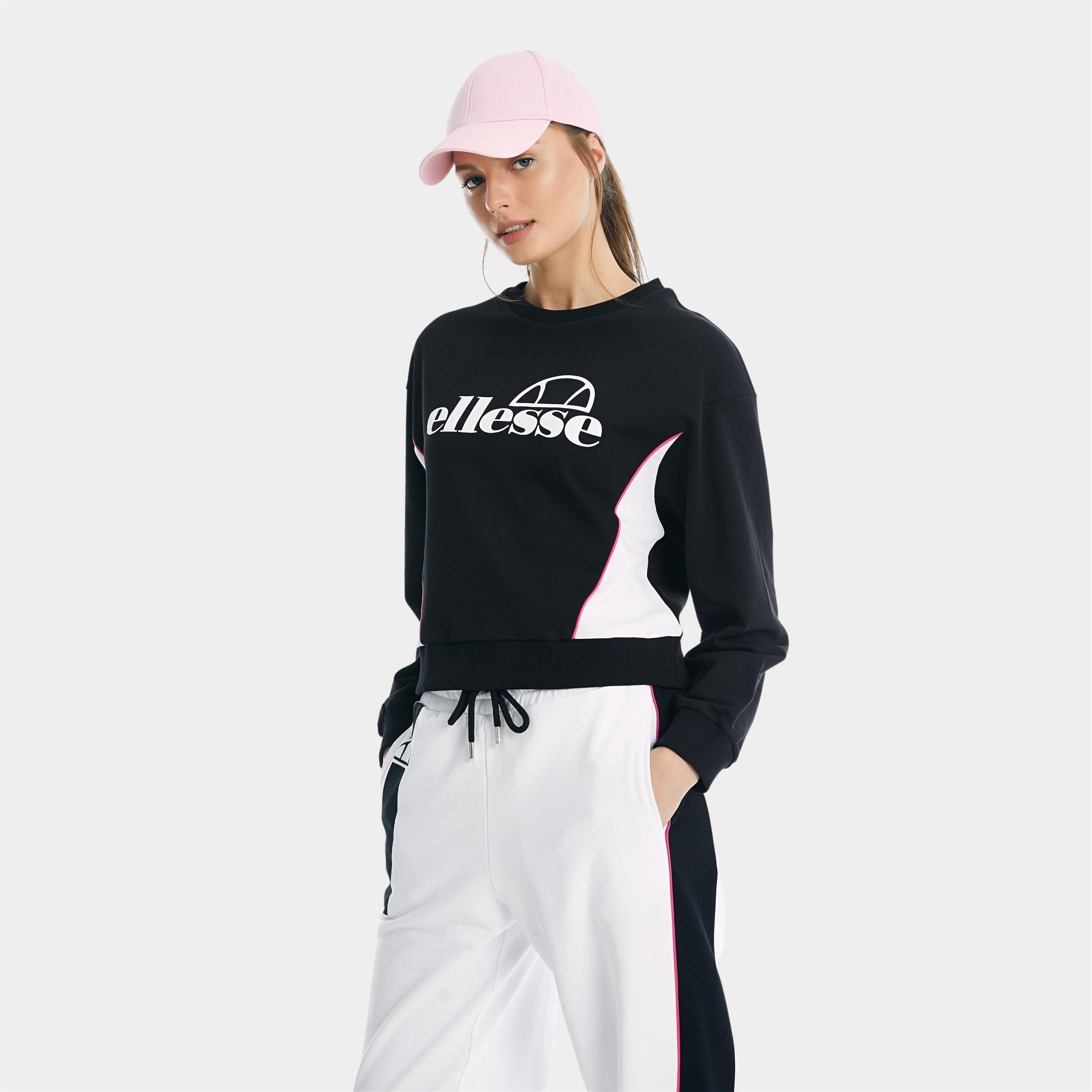 Ellesse Kadın Siyah Sweatshirt EF001-BK