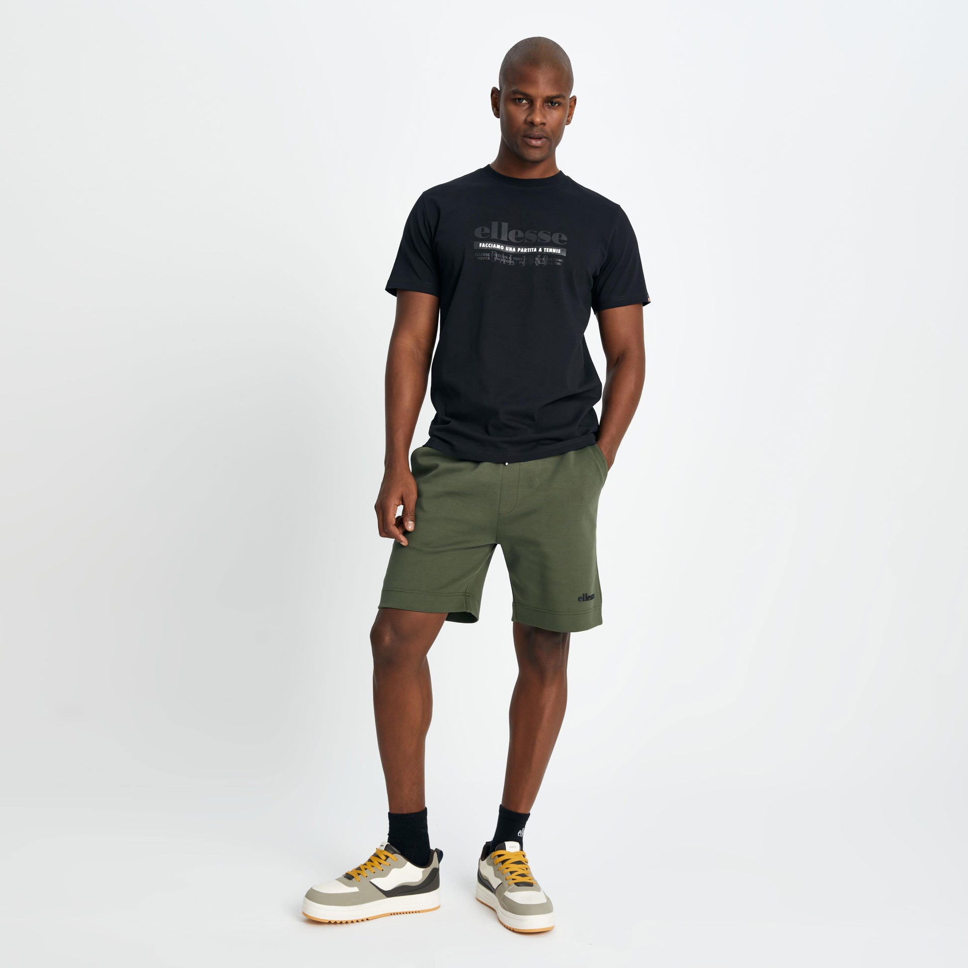 Ellesse Erkek Tişört EM182-BK
