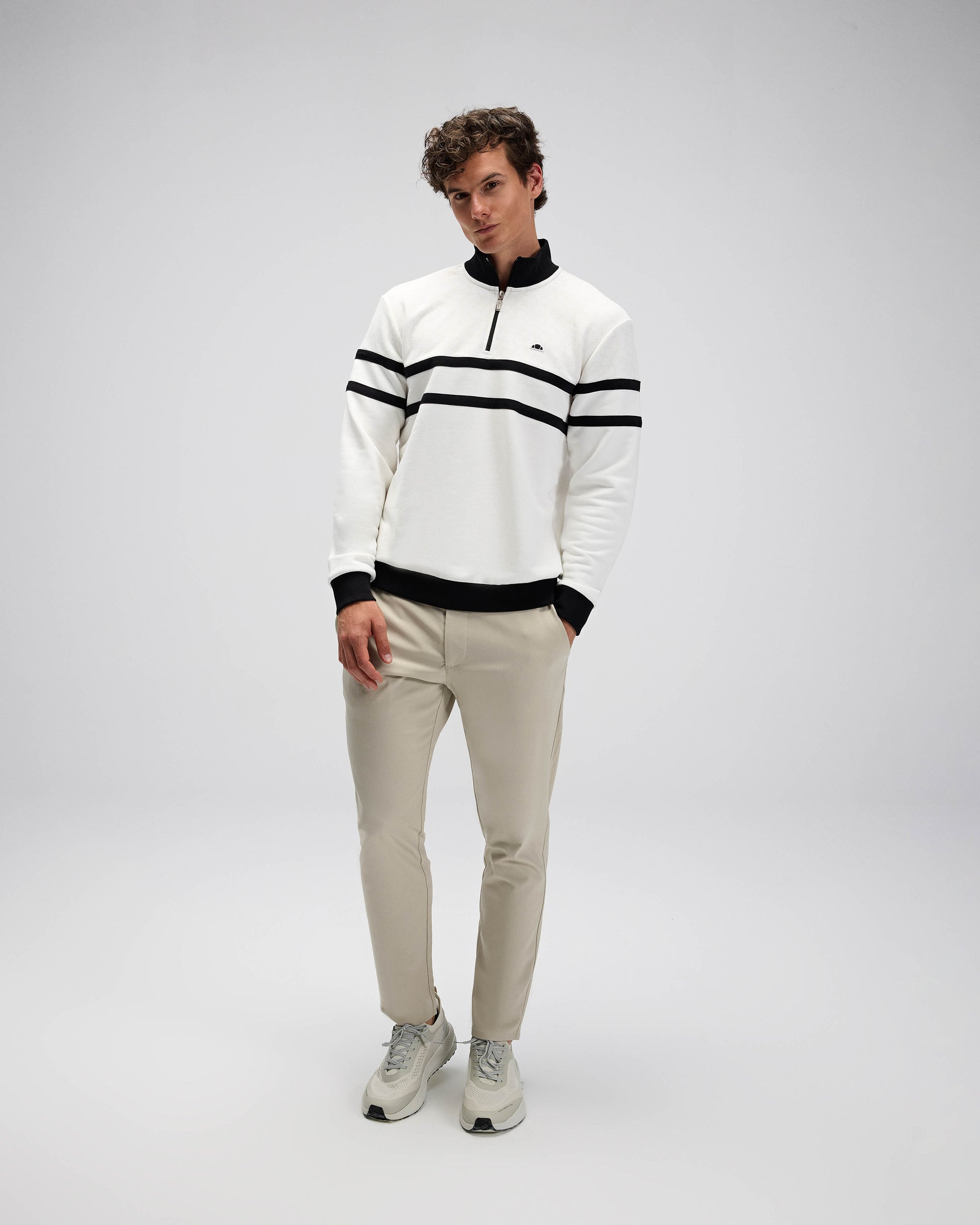 Ellesse Erkek Yarım Fermuarlı Sweat EM619-OF