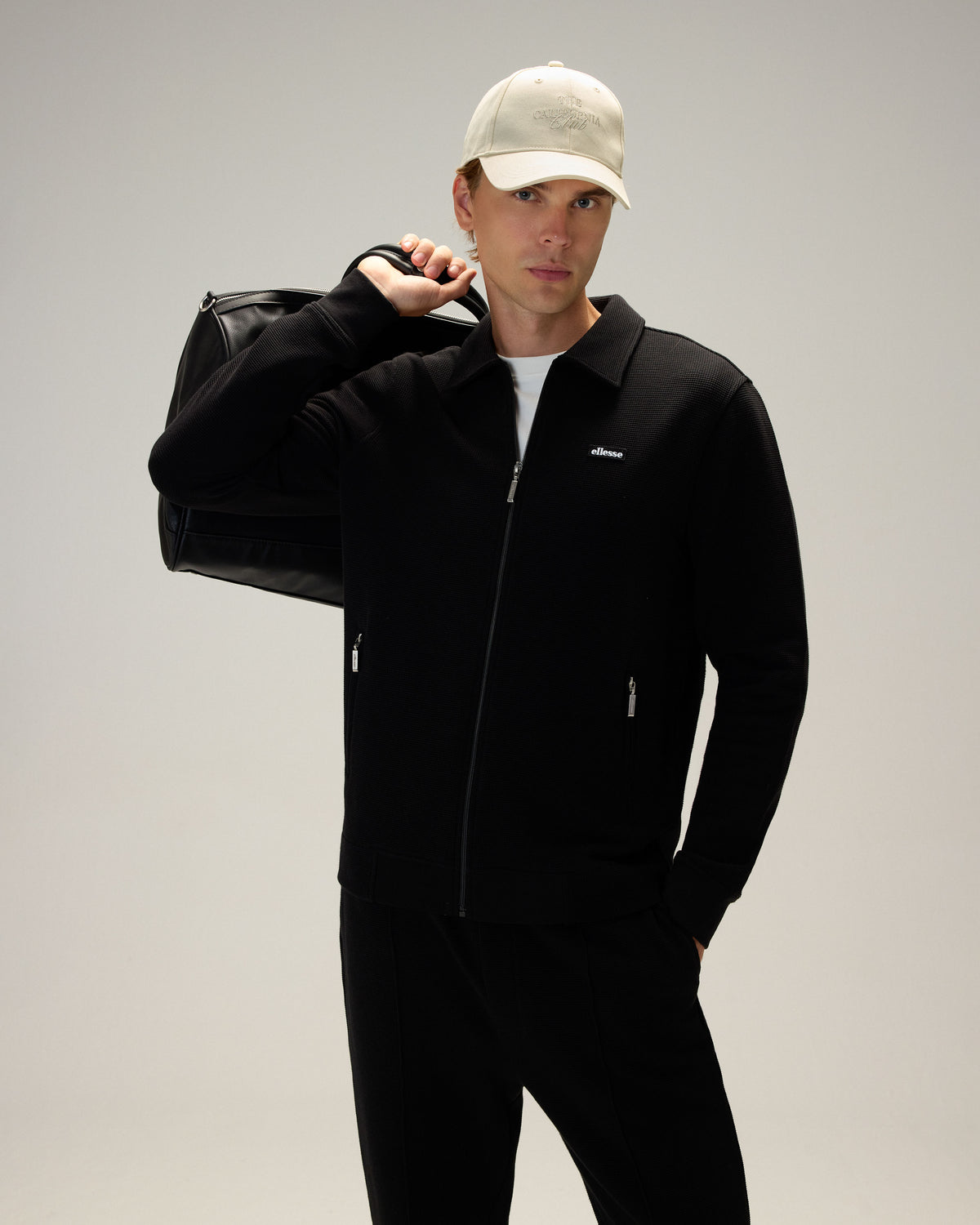 Ellesse Fermuarlı Erkek Sweat 6WM1009-BK