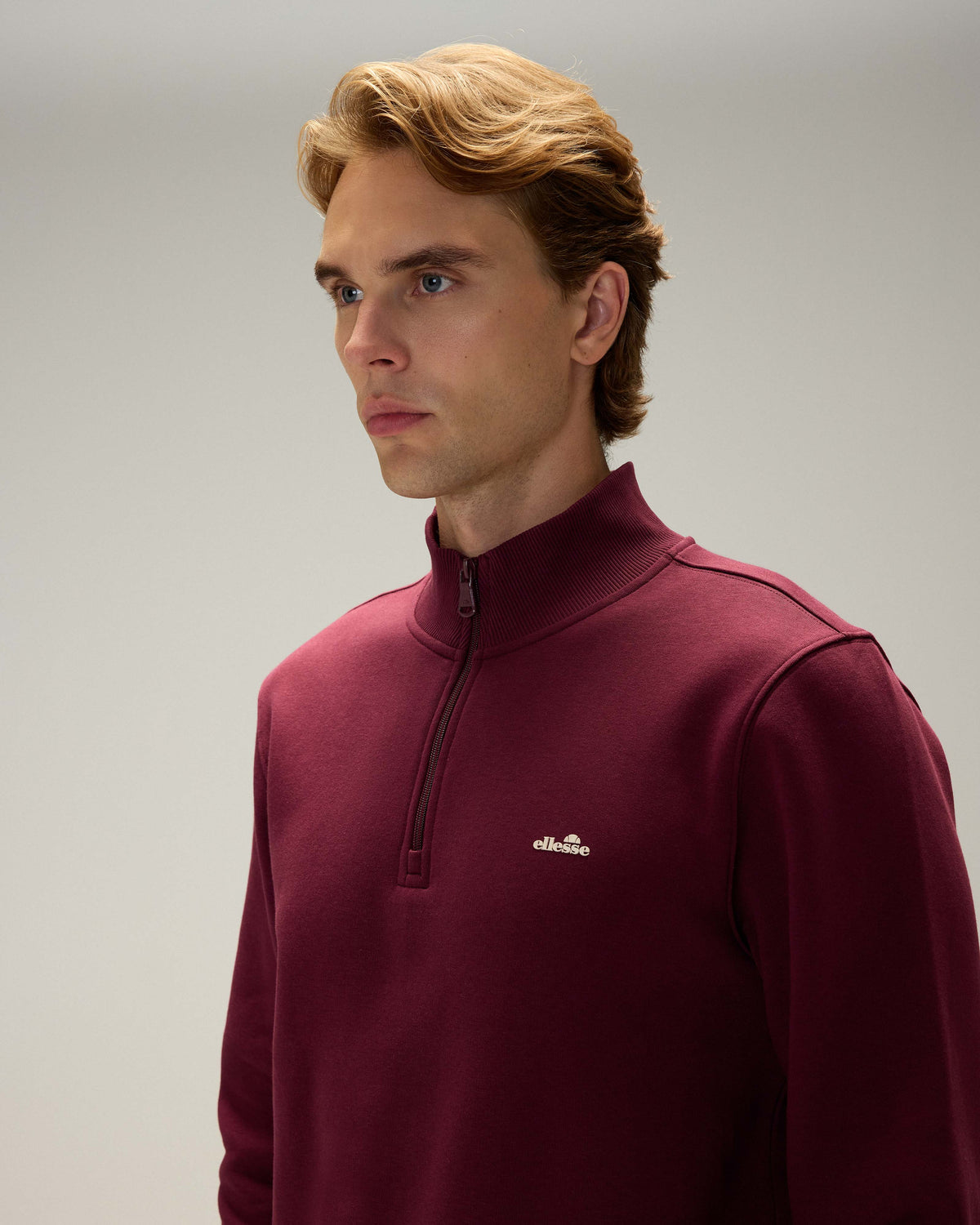 Ellesse Fermuarlı Erkek Sweatshirt 6wm1010-Brd