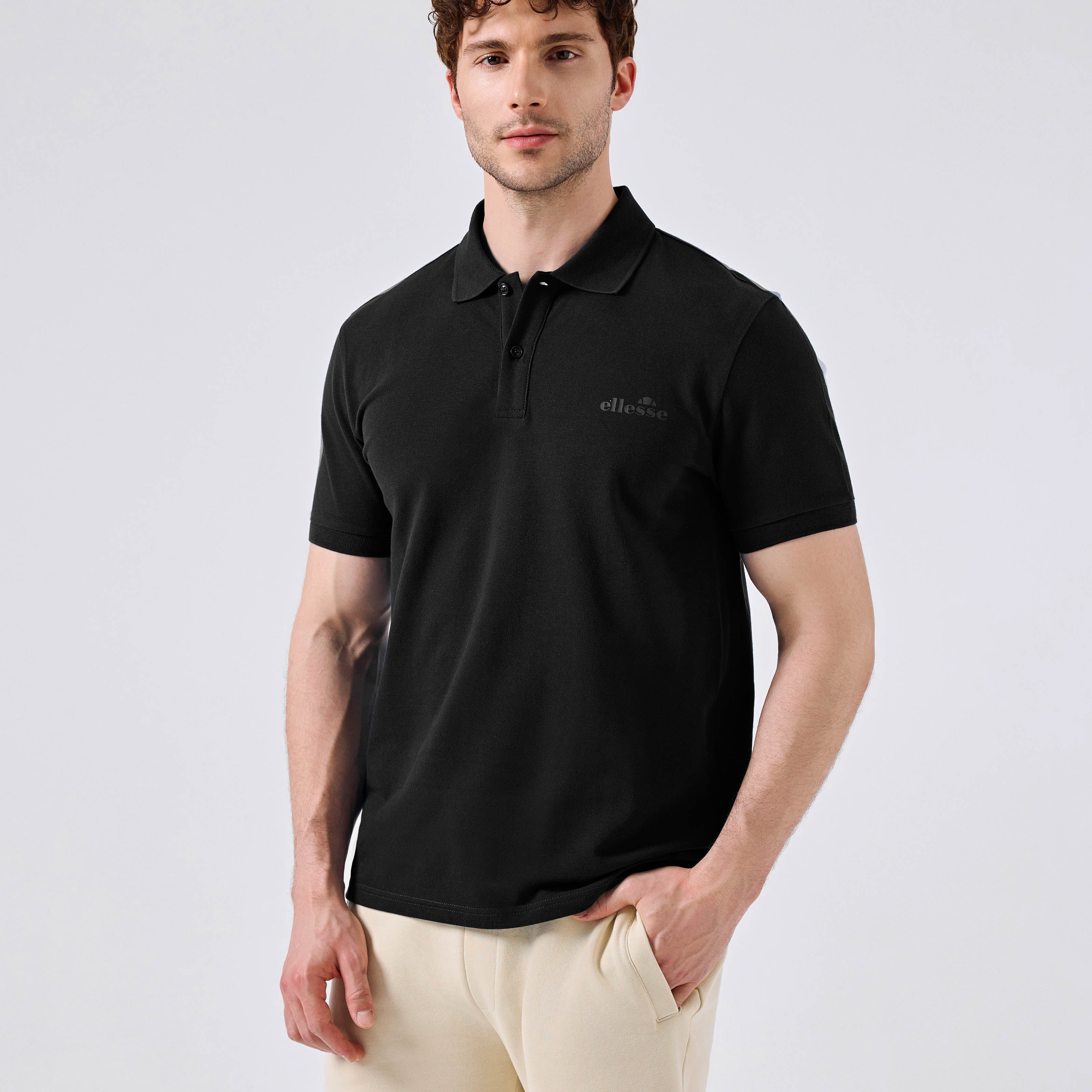 Ellesse Polo Yaka Erkek Tişört 6SM5018-BK