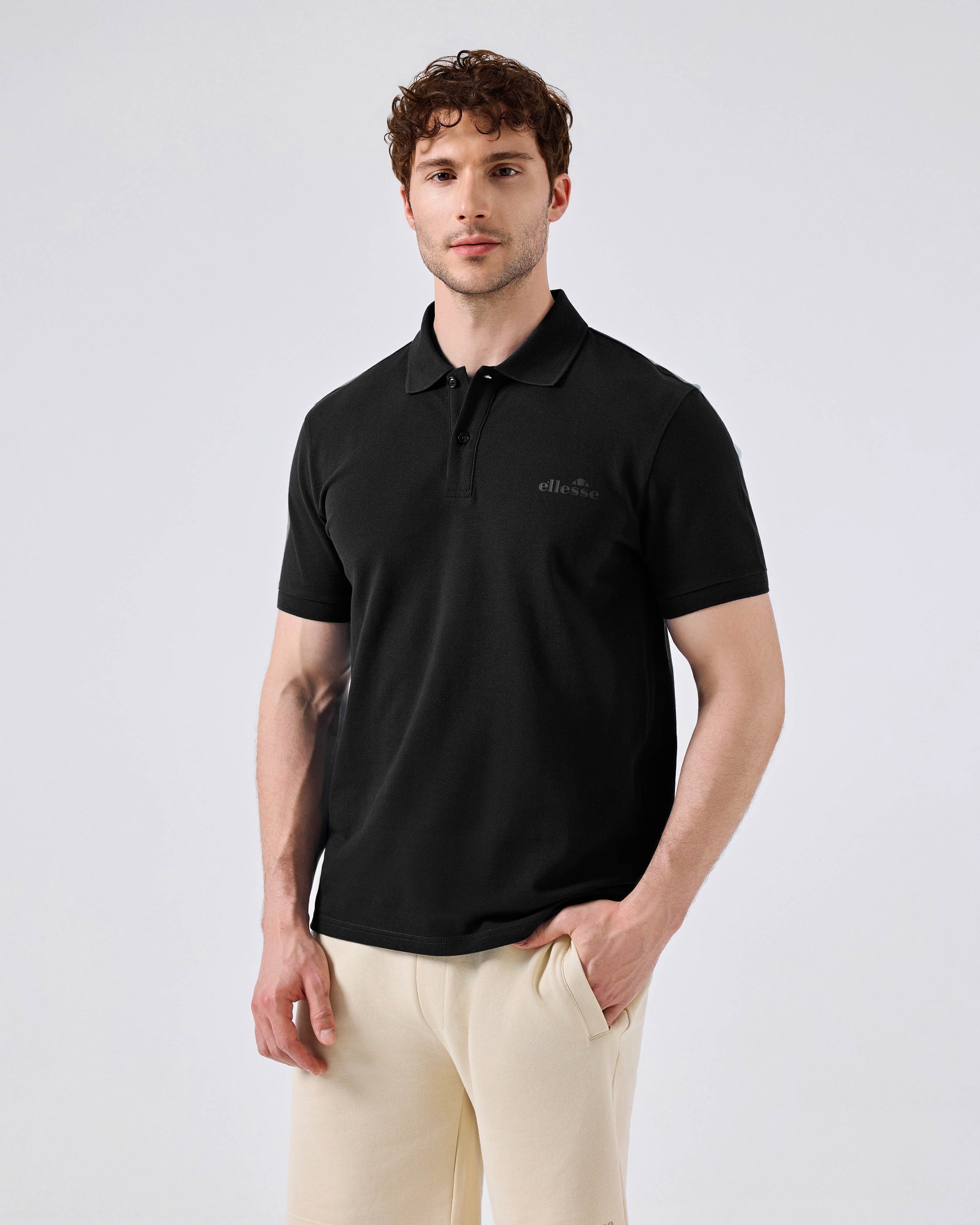 Ellesse Polo Yaka Erkek Tişört 6SM5018-BK