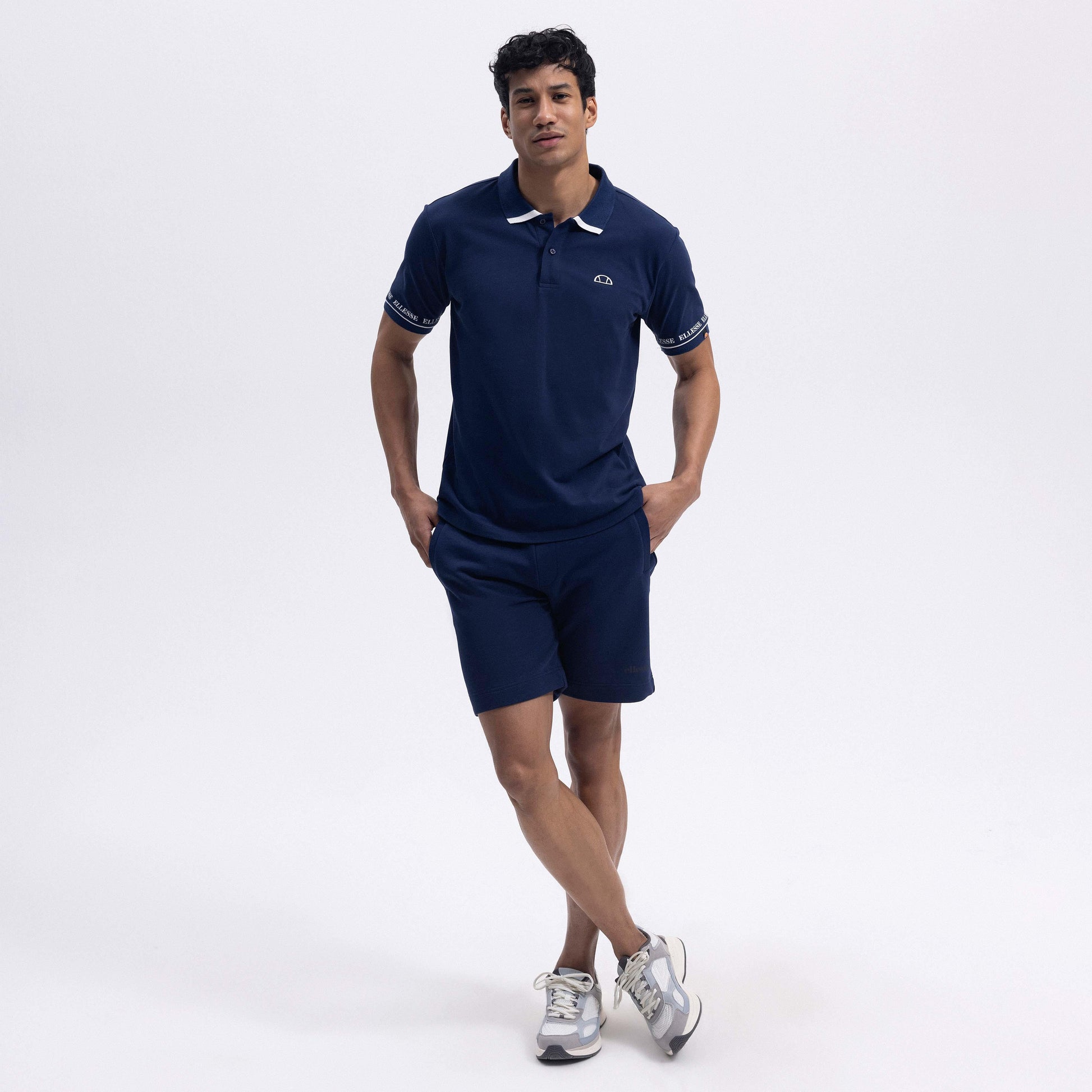 Ellesse Erkek Polo Yaka Tişört EM375-NV