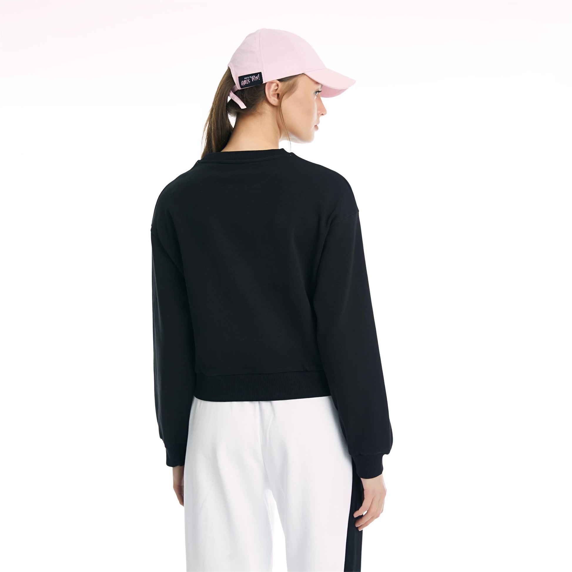 Ellesse Kadın Siyah Sweatshirt EF001-BK