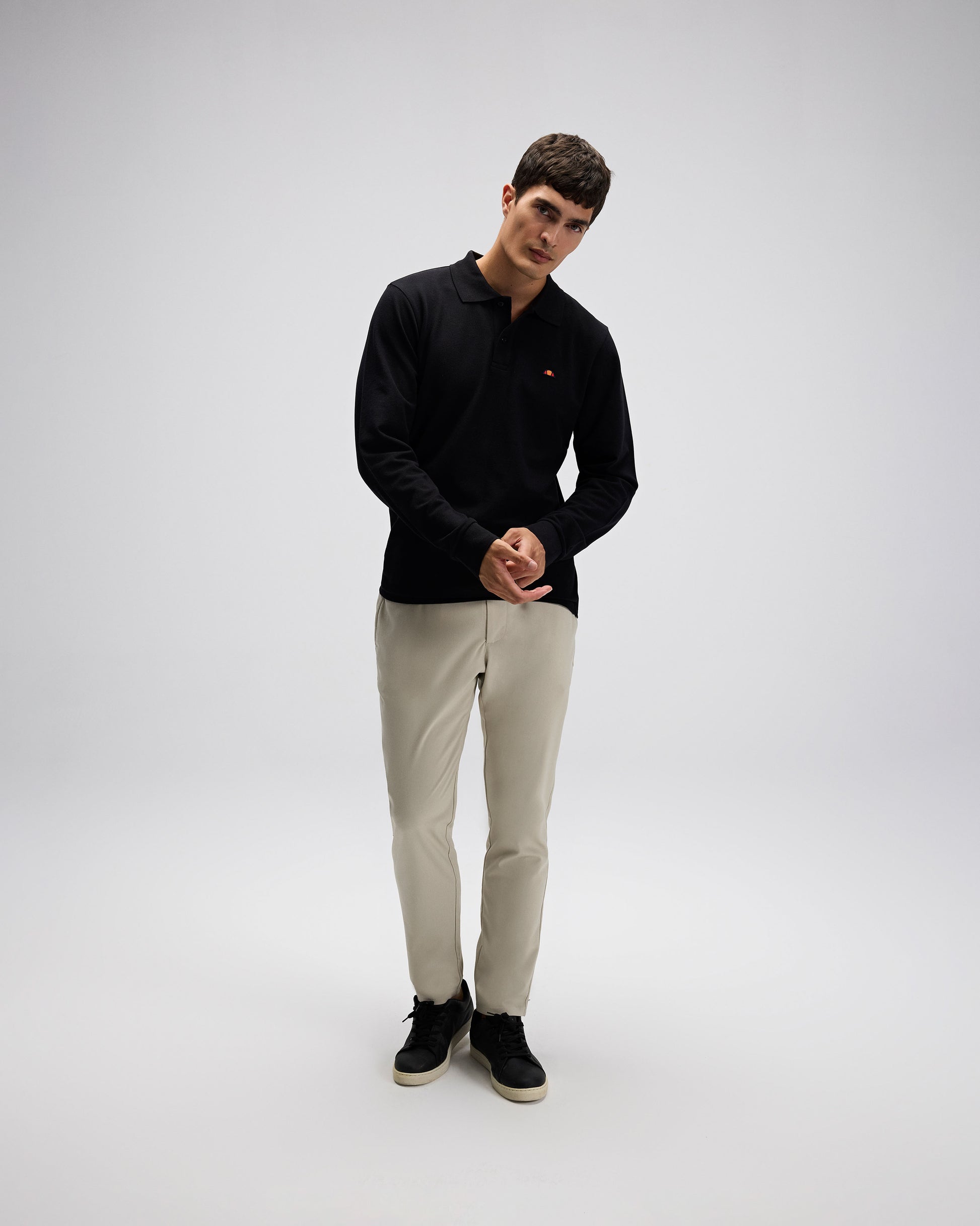 Ellesse Erkek Polo Sweatshirt EM582-BK