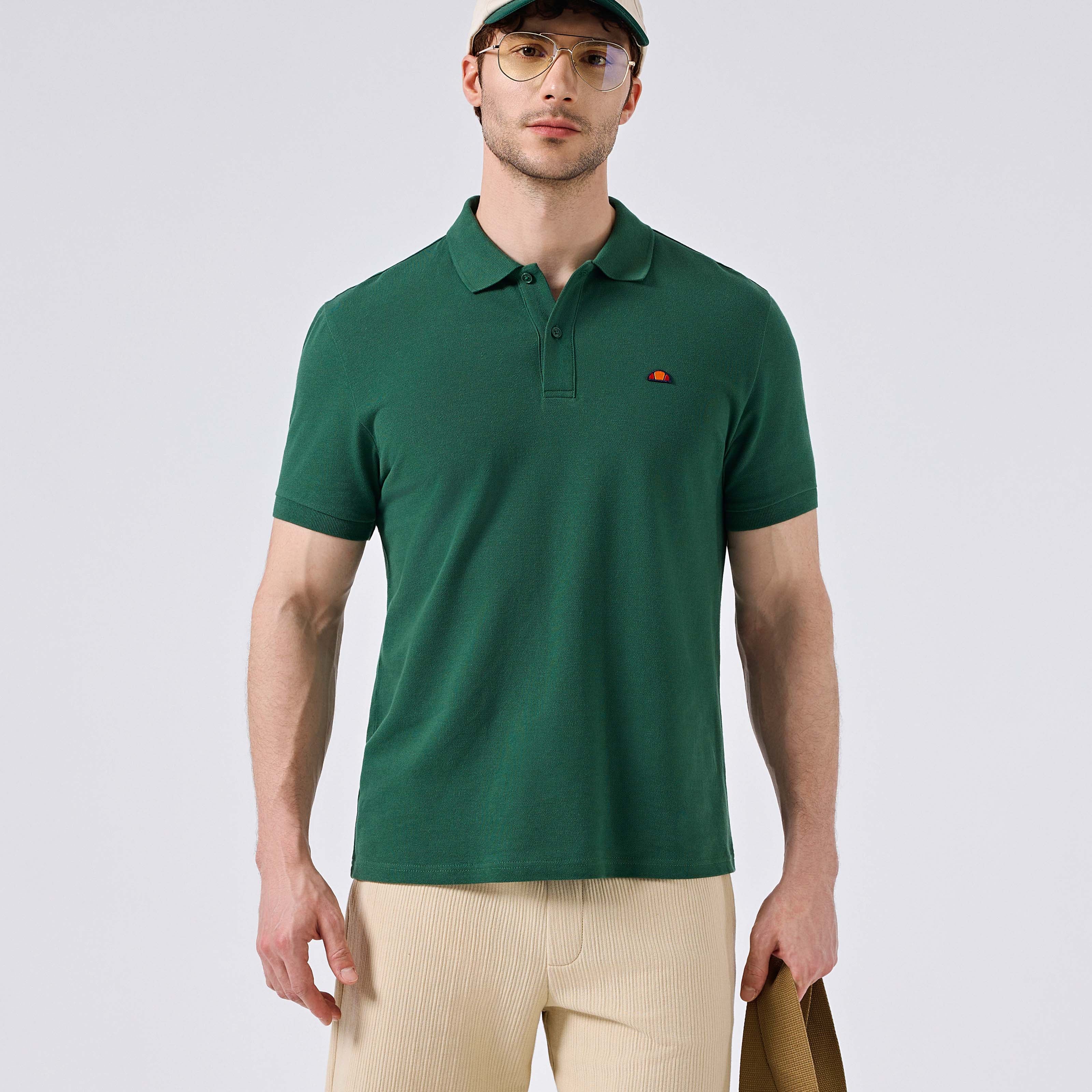 Ellesse Polo Yaka Erkek Tişört 6SM5044-GRN