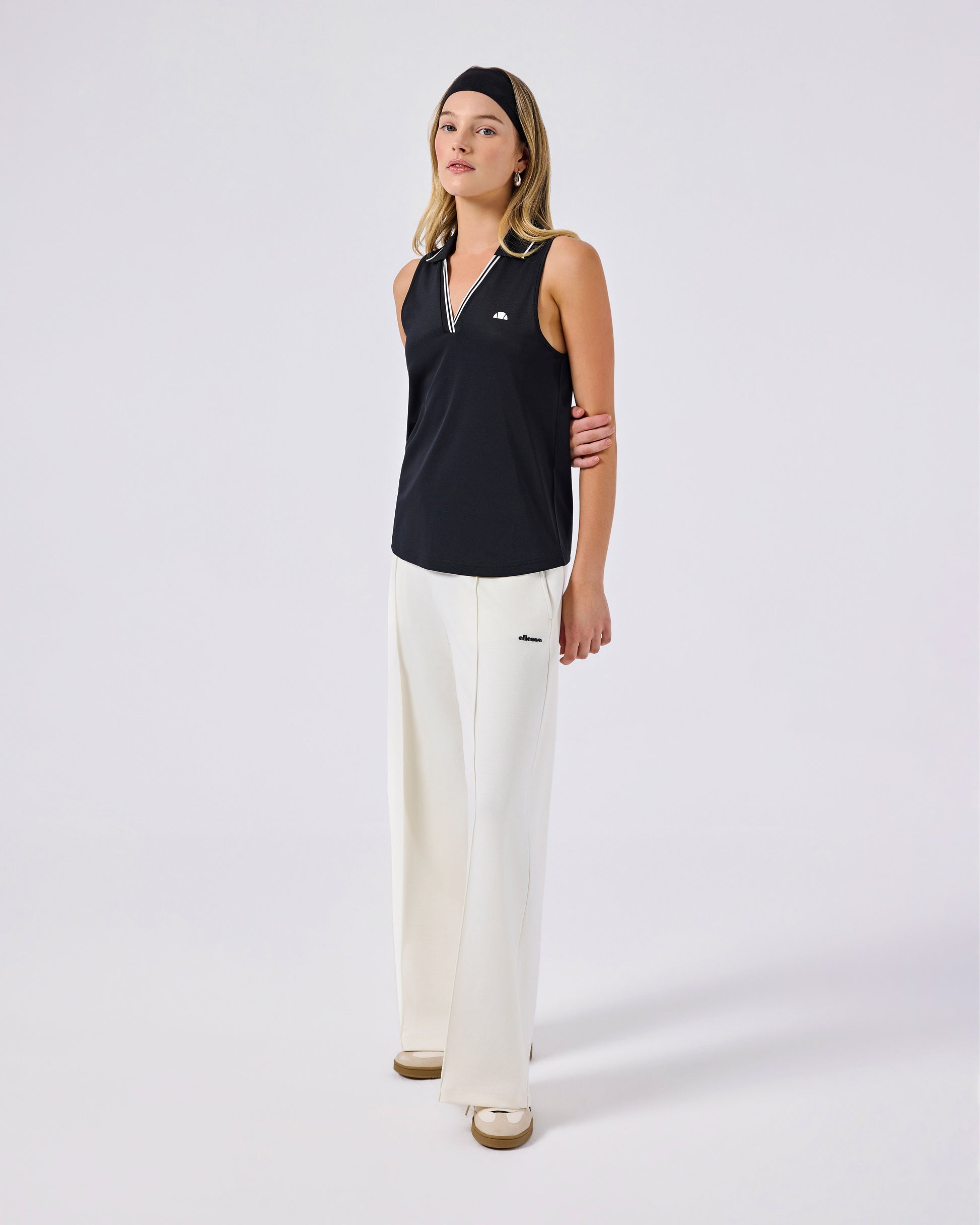 Ellesse Polo Yaka Kadın Tişört 6SF5040-BK
