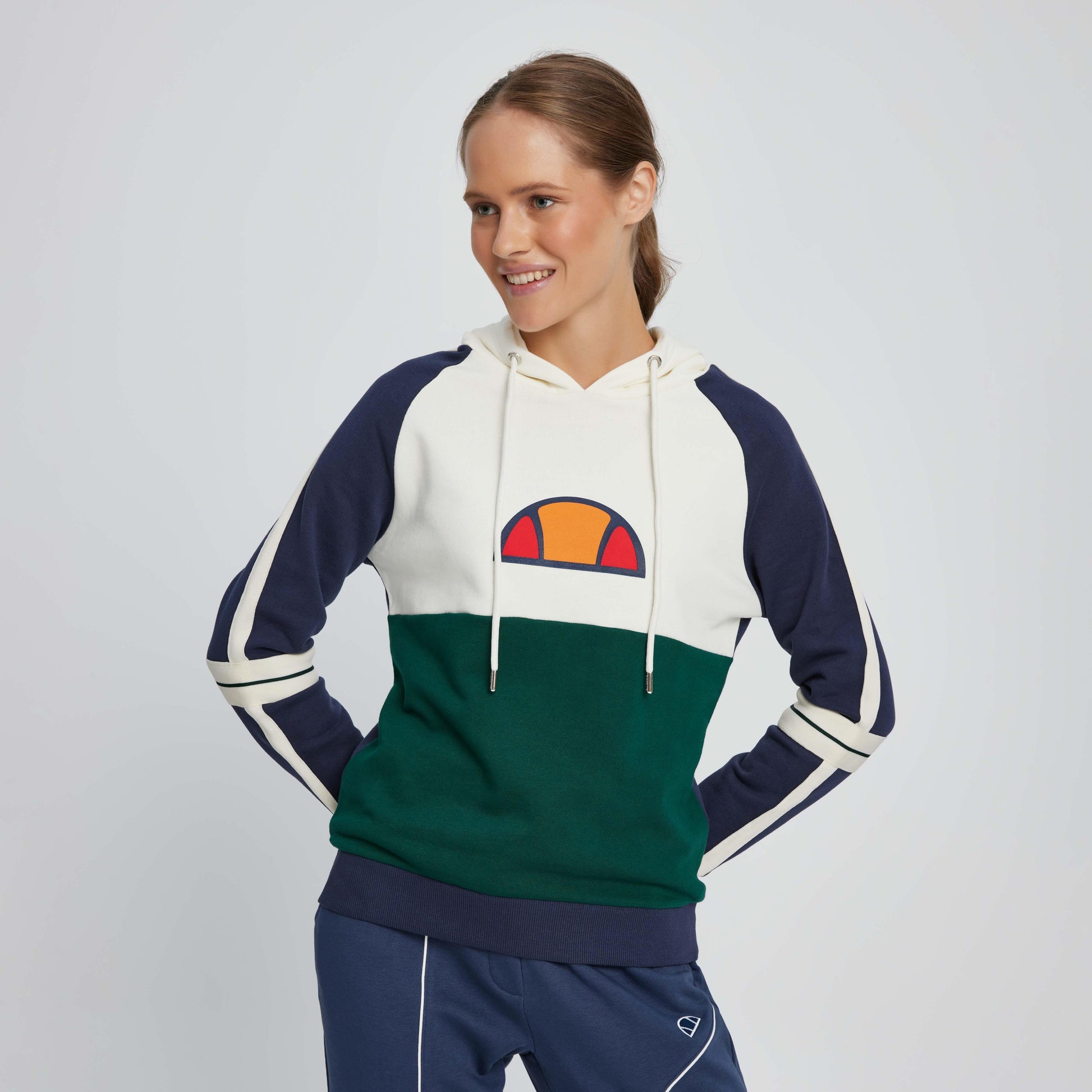 Ellesse Kadın Kapüşonlu Sweatshirt EF082-GRN