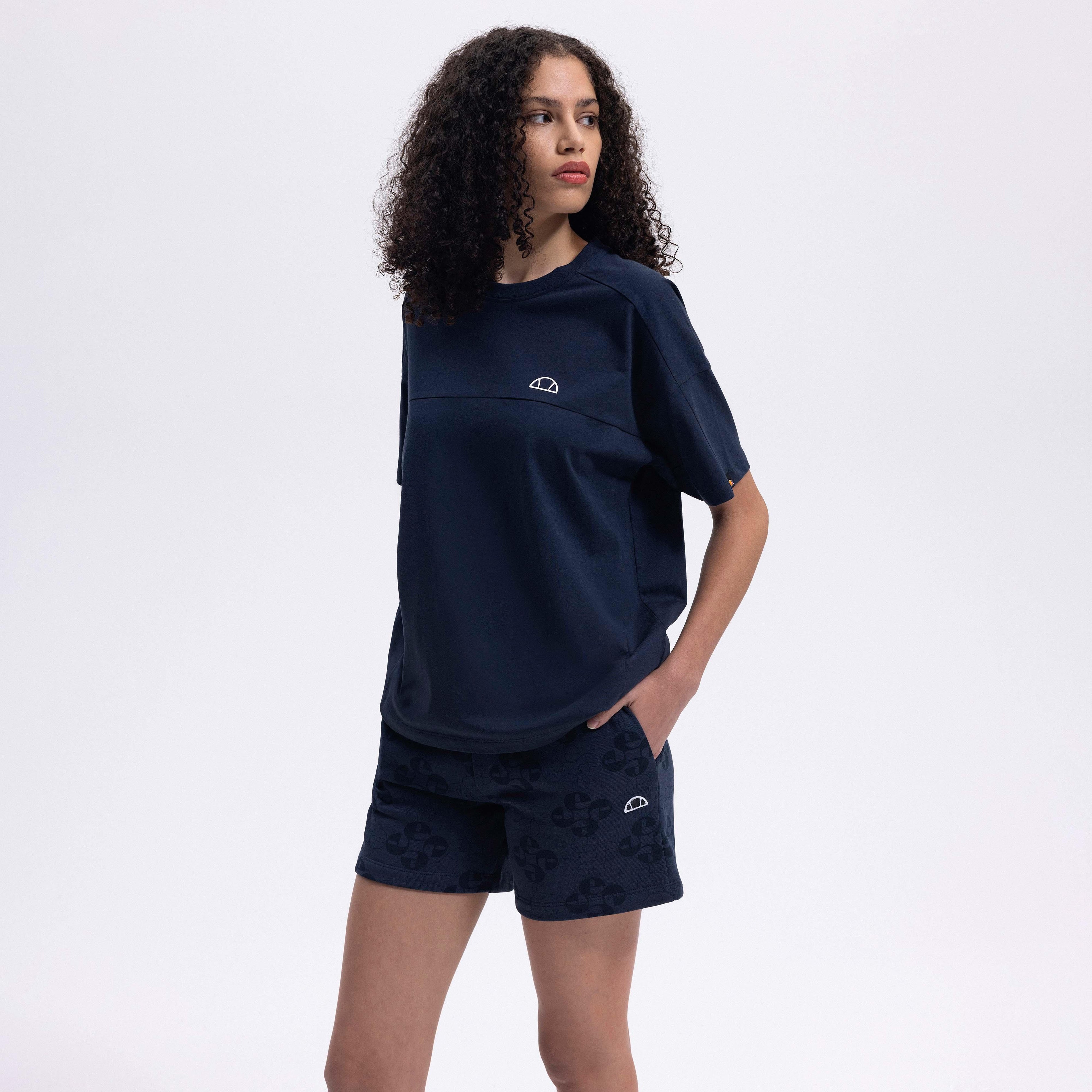 Ellesse Oversize Kadın Tişört EF394-NV